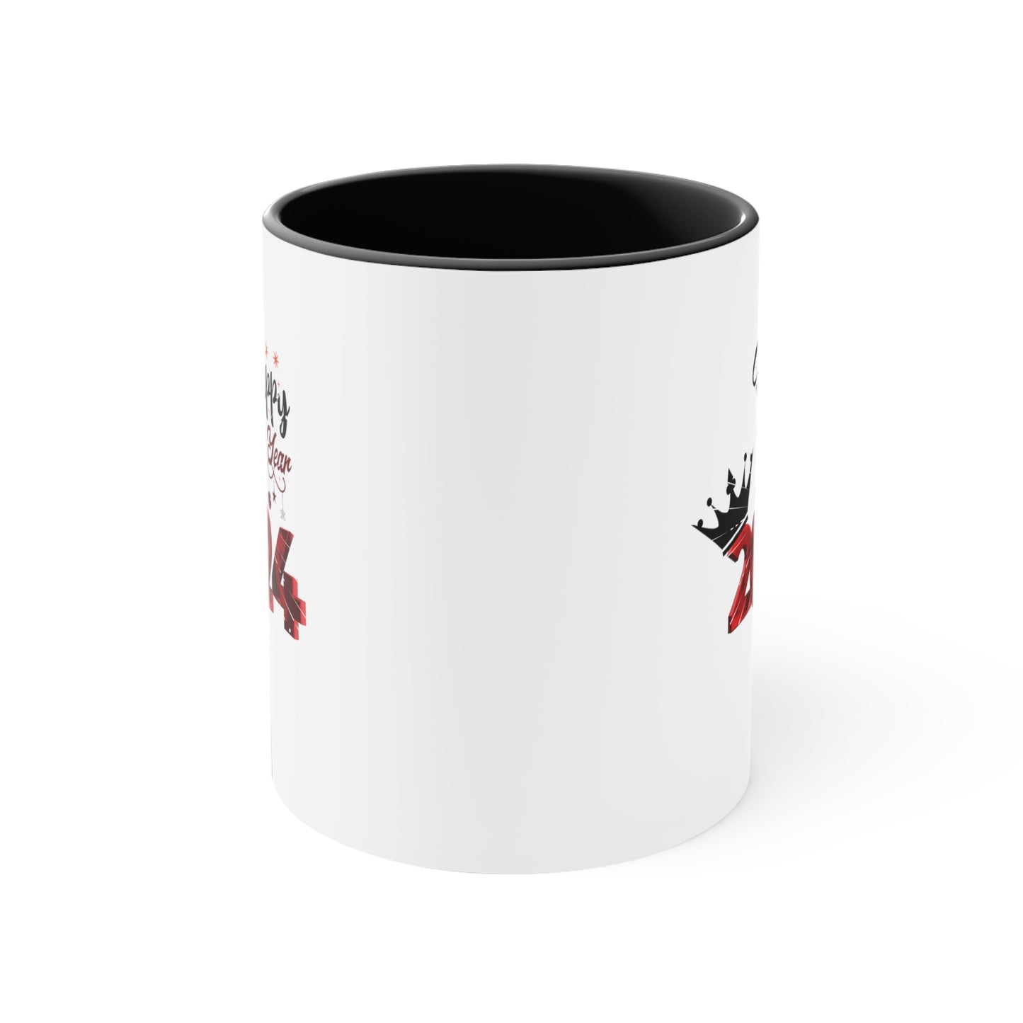 Happy New Year Accent Coffee Mug, 11oz