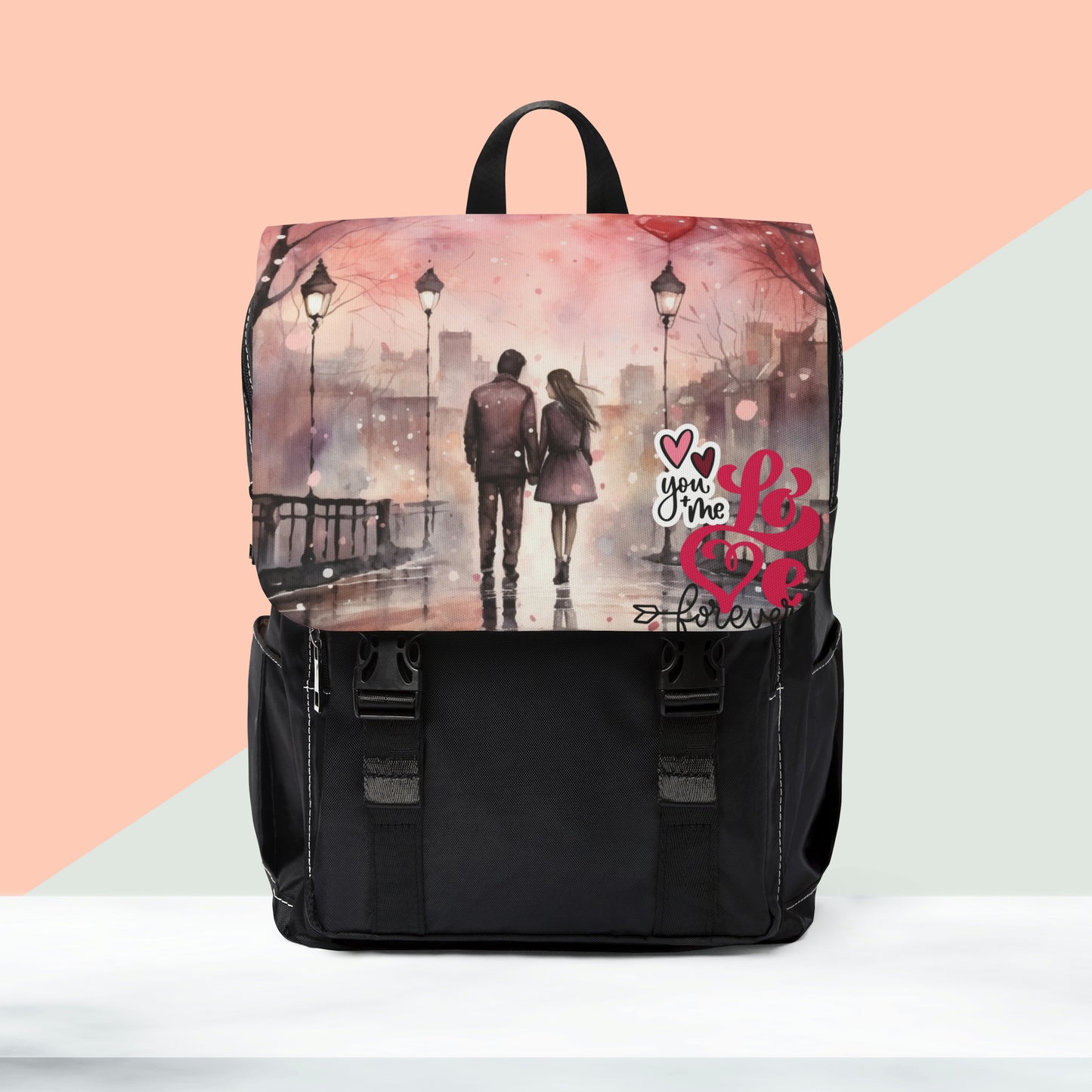 Unisex Casual Shoulder Backpack
