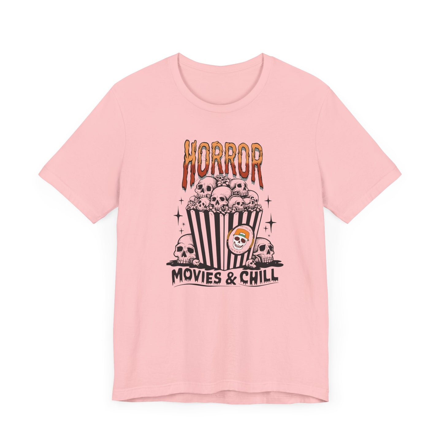 Horror Movies & Chill T-shirt, Happy Halloween T-shirt, Trick Or Treat T-shirt, Halloween T-shirt, Cool Halloween T-shirt, Spooky T-shirt,
