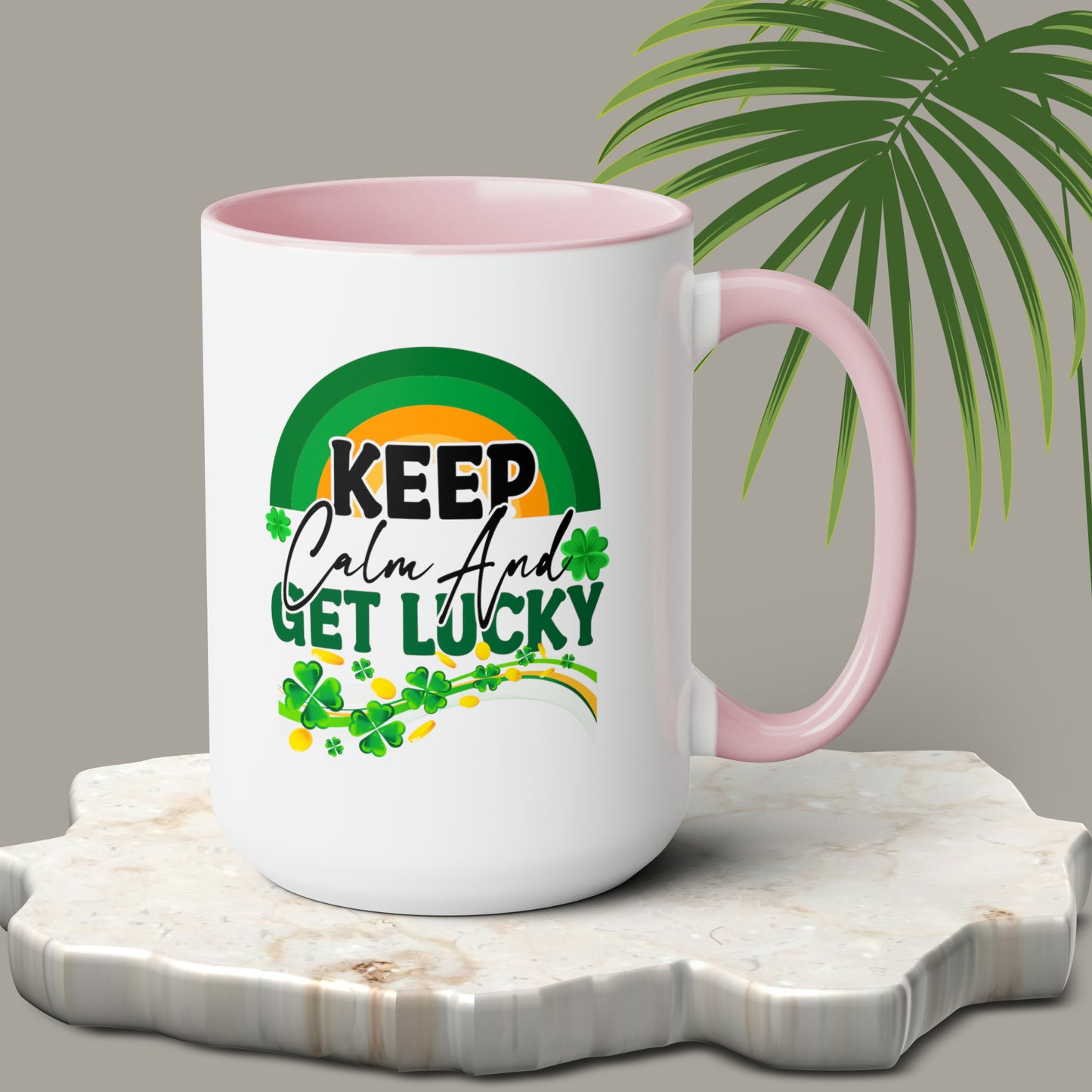 St Patrick's Day two-Tone Coffee Mugs, 15oz