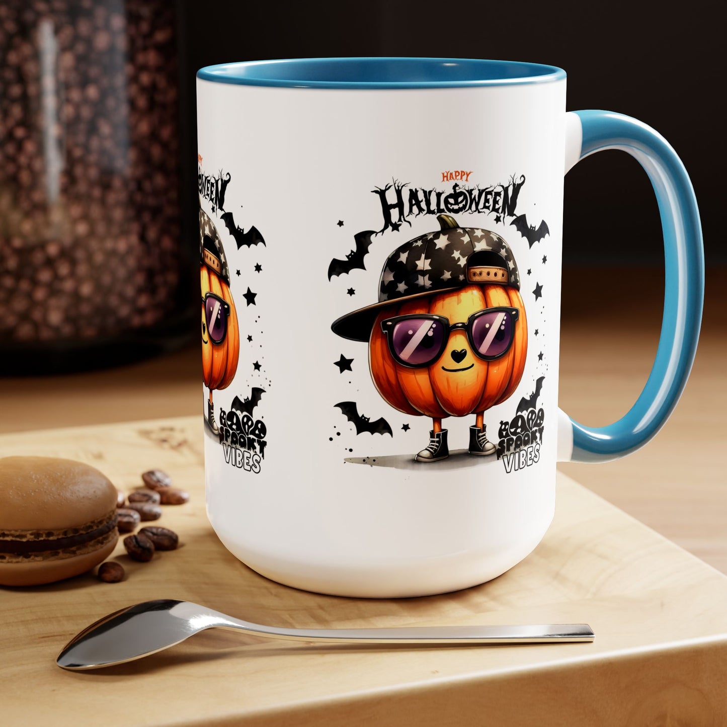 Happy Halloween Coffee Mug, Let's Go Halloween Coffee Mug, Trick or Treat Halloween Coffee Mug, Cute Skeleton Coffee Mug, Spooky Season Halloween Coffee Mug.