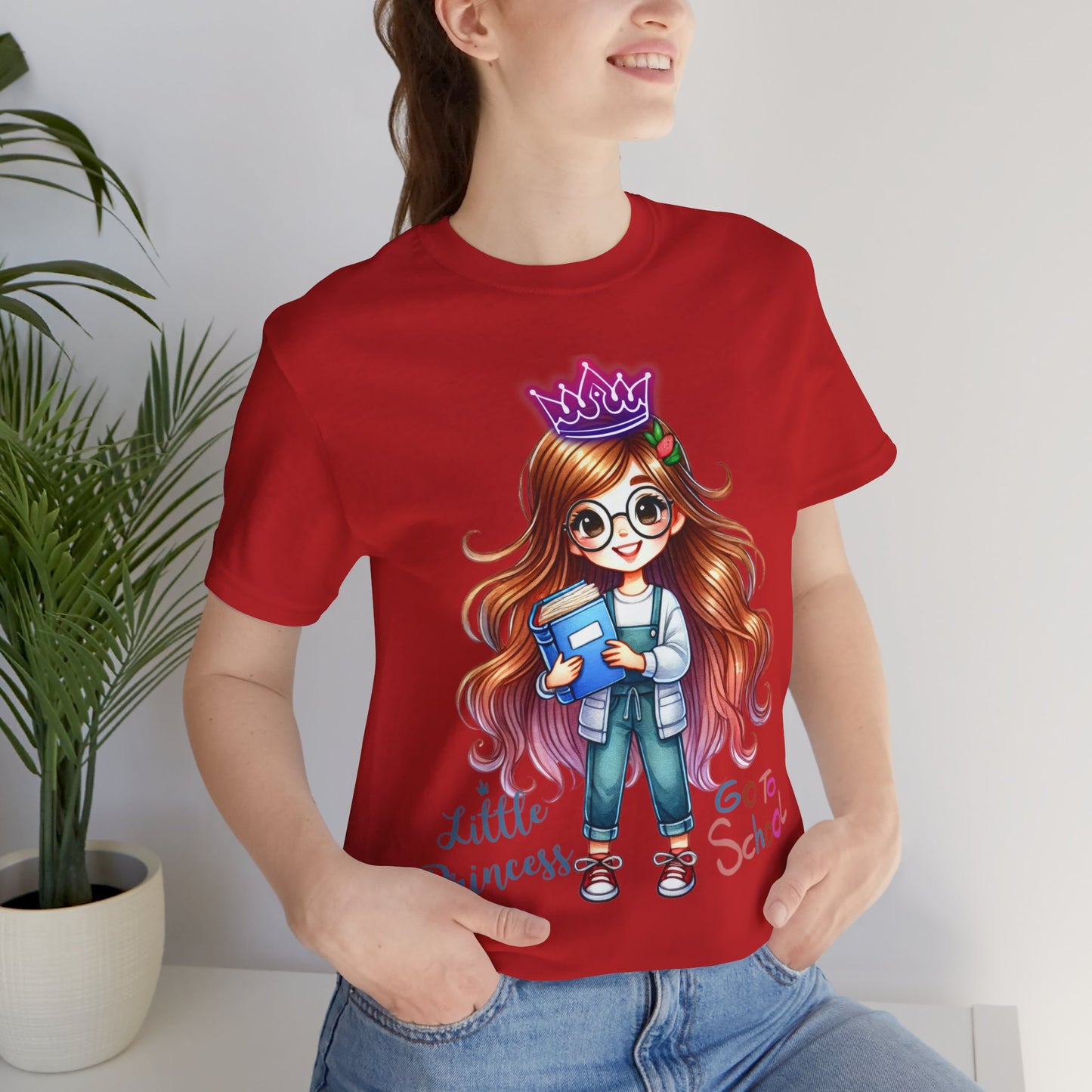 Little Princess T-Shirt, Teach Love Inspire Teacher Shirt, Teacher Back To school unisex jersey short sleeve.First Day Vibes T-Shirt.