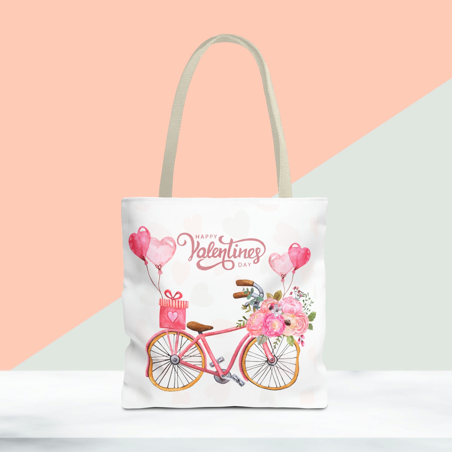 Happy Valentines Day Tote Bag