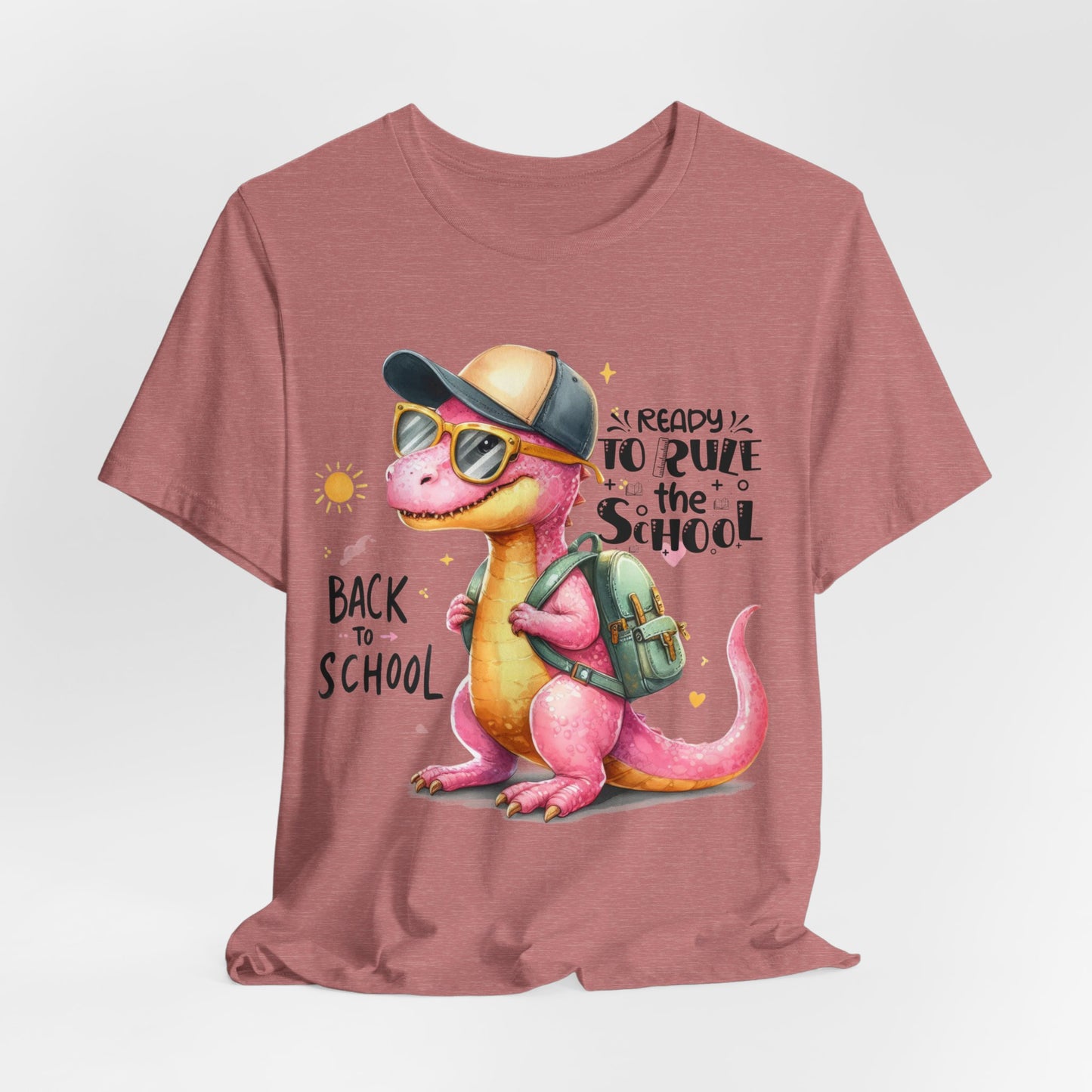 Ready To Rule The School T-shirt, Back To School T-Shirt, Teacher Back To school unisex jersey short sleeve.First Day Vibes T-Shirt.