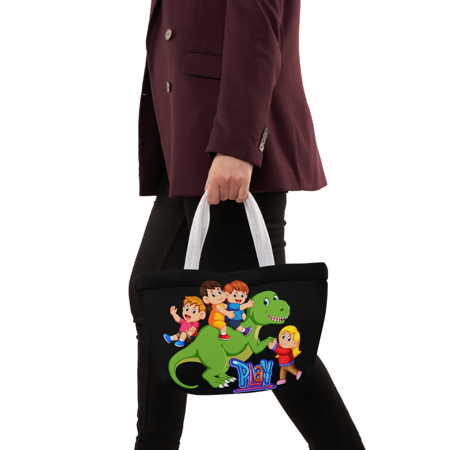 Back To School Lunch Bag, Back to Learning Lunch Bag, Ready for School Lunch Bag. First day Of School.