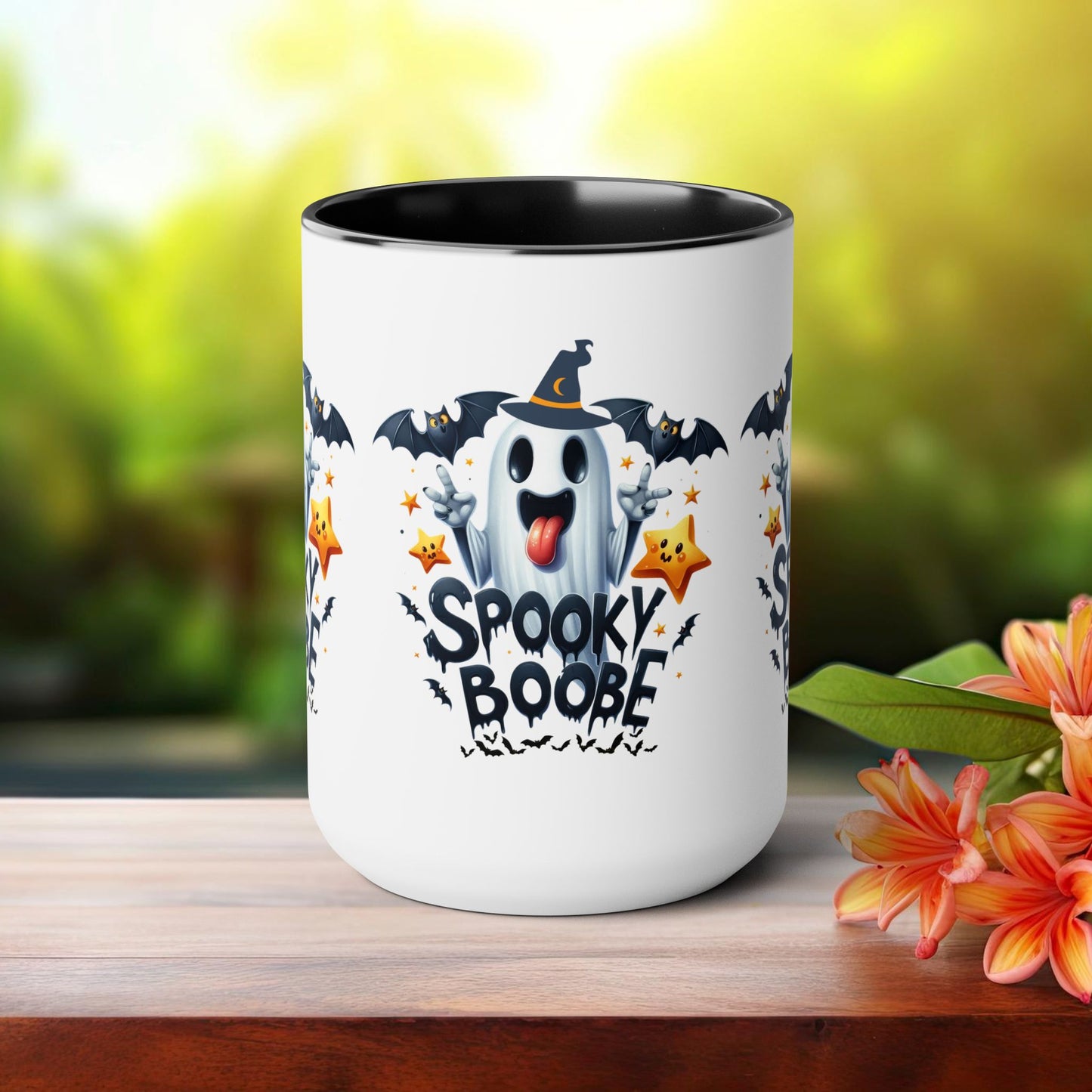 Spooky Boo Happy Halloween Coffee Mug, Let's Go Halloween Coffee Mug, Trick or Treat Halloween Coffee Mug, Cute Ghost Coffee Mug, Spooky Season Halloween Coffee Mug.