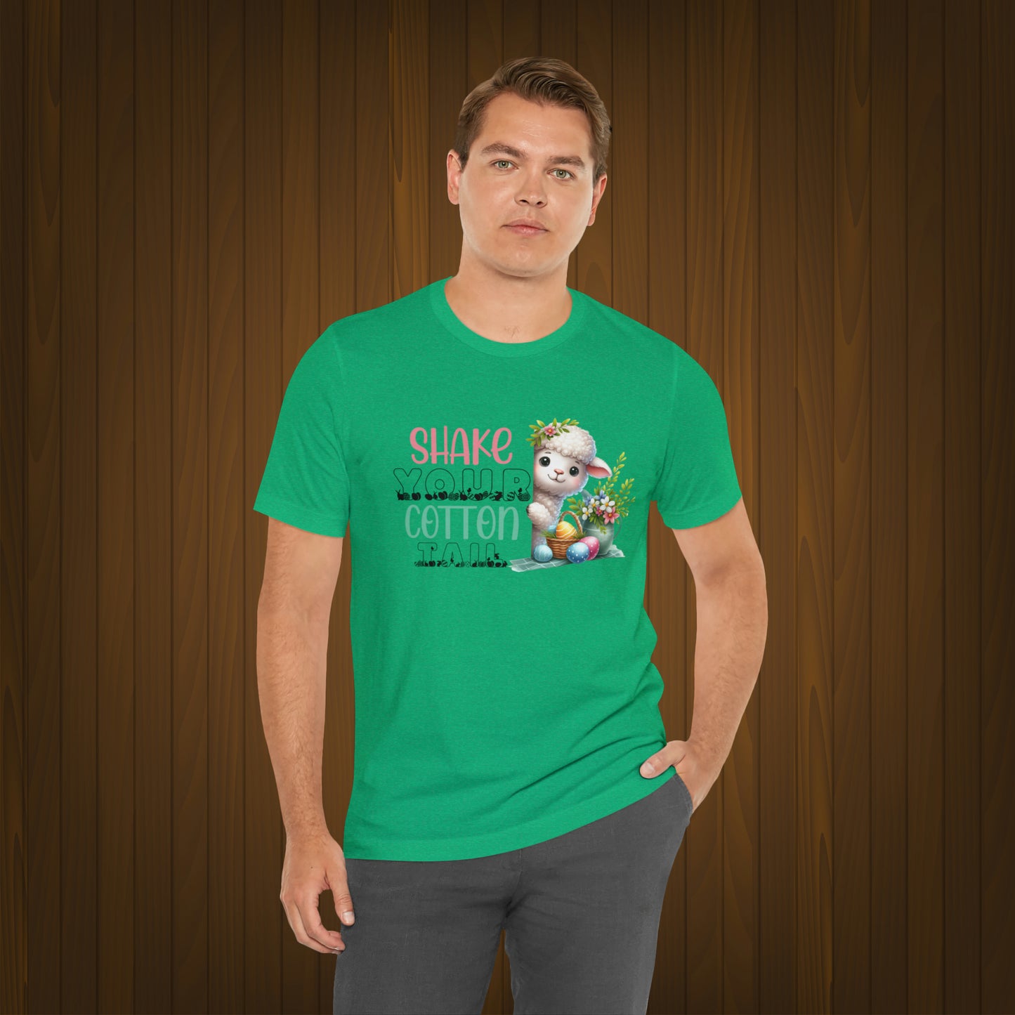 Shake Your Cotton Tail Unisex Jersey Short Sleeve Tee