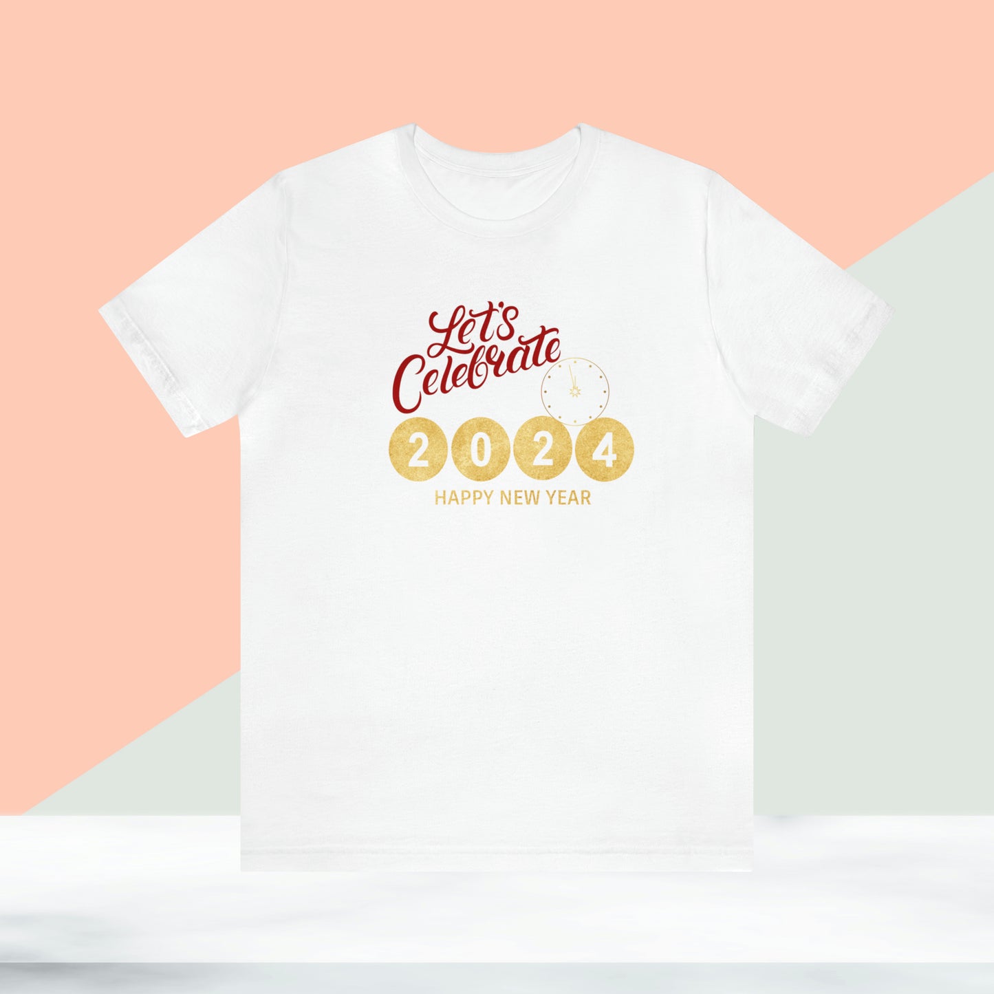 Happy New Year Unisex Jersey Short Sleeve Tee