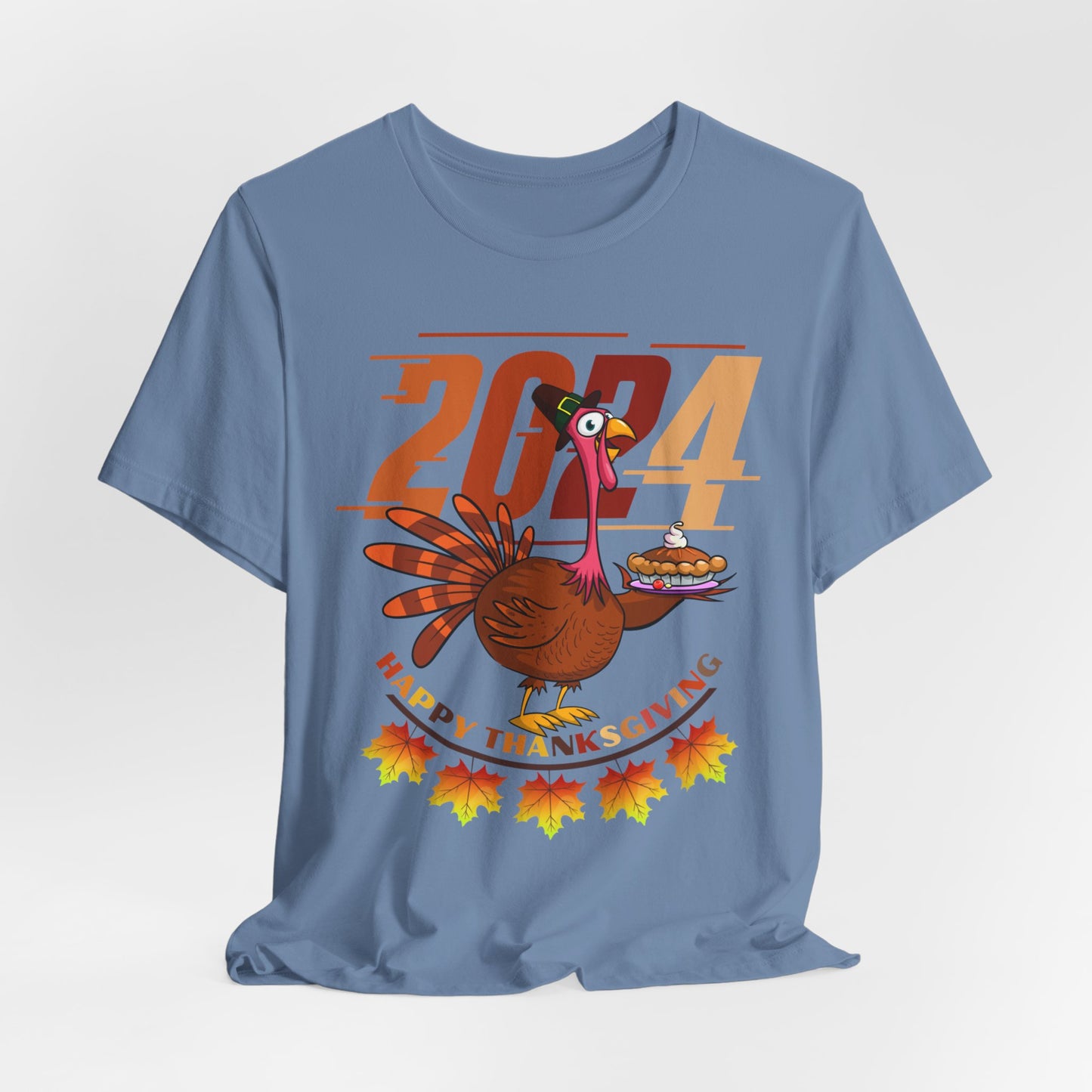 Thanksgiving T-shirt, Happy thanksgiving 2024 T-shirt, Thanksgiving Gift,Turkey Shirt, Family Thanksgiving, Holiday Outfit.