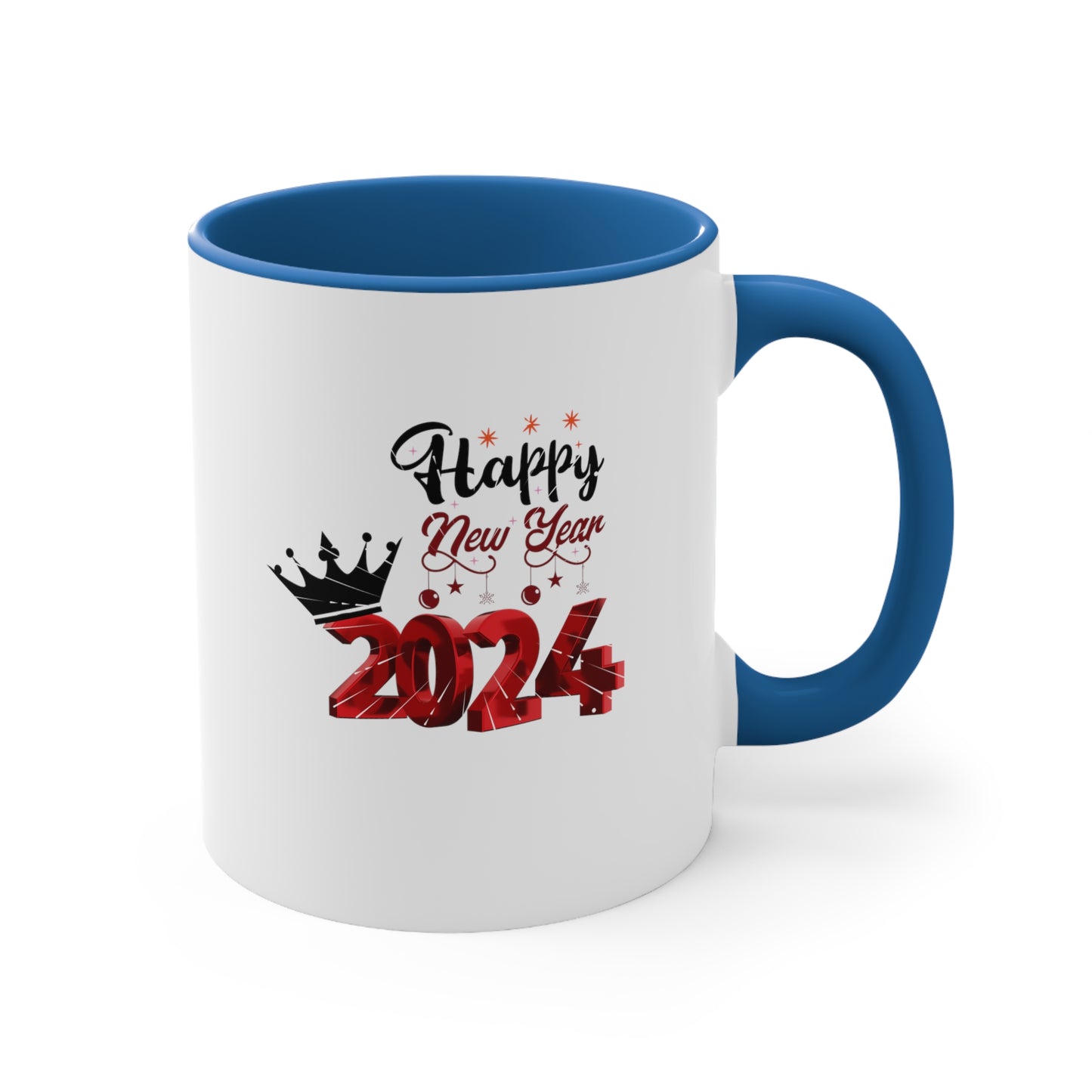 Happy New Year Accent Coffee Mug, 11oz
