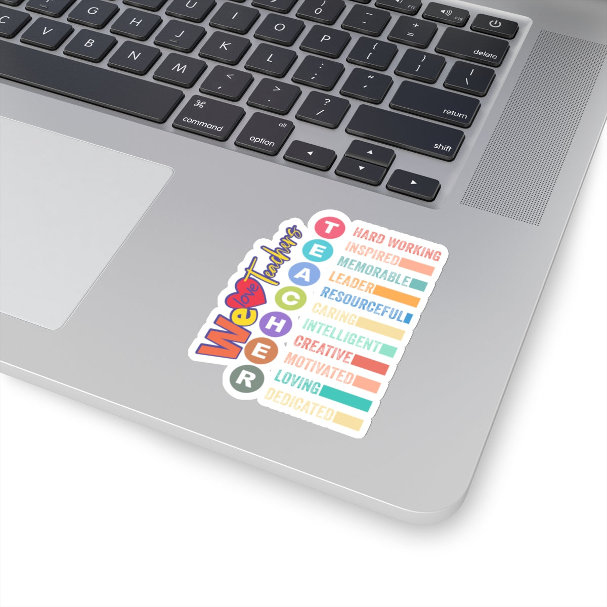 We Love Teachers Back To School Kiss-Cut Stickers, First Grade Squad Kiss-Cut Stickers, Gift for First graders, Ready for School, Back to Learning.