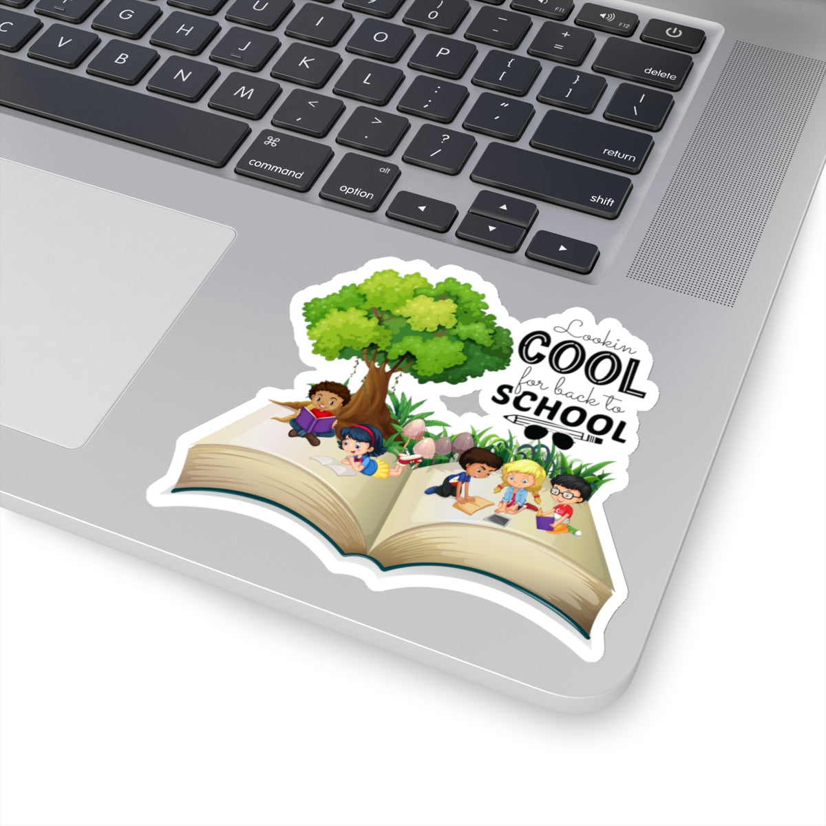 Looking Cool For Back To School Kiss-Cut Stickers, First Grade Squad Kiss-Cut Stickers, Gift for First graders, Ready for School, Back to Learning.