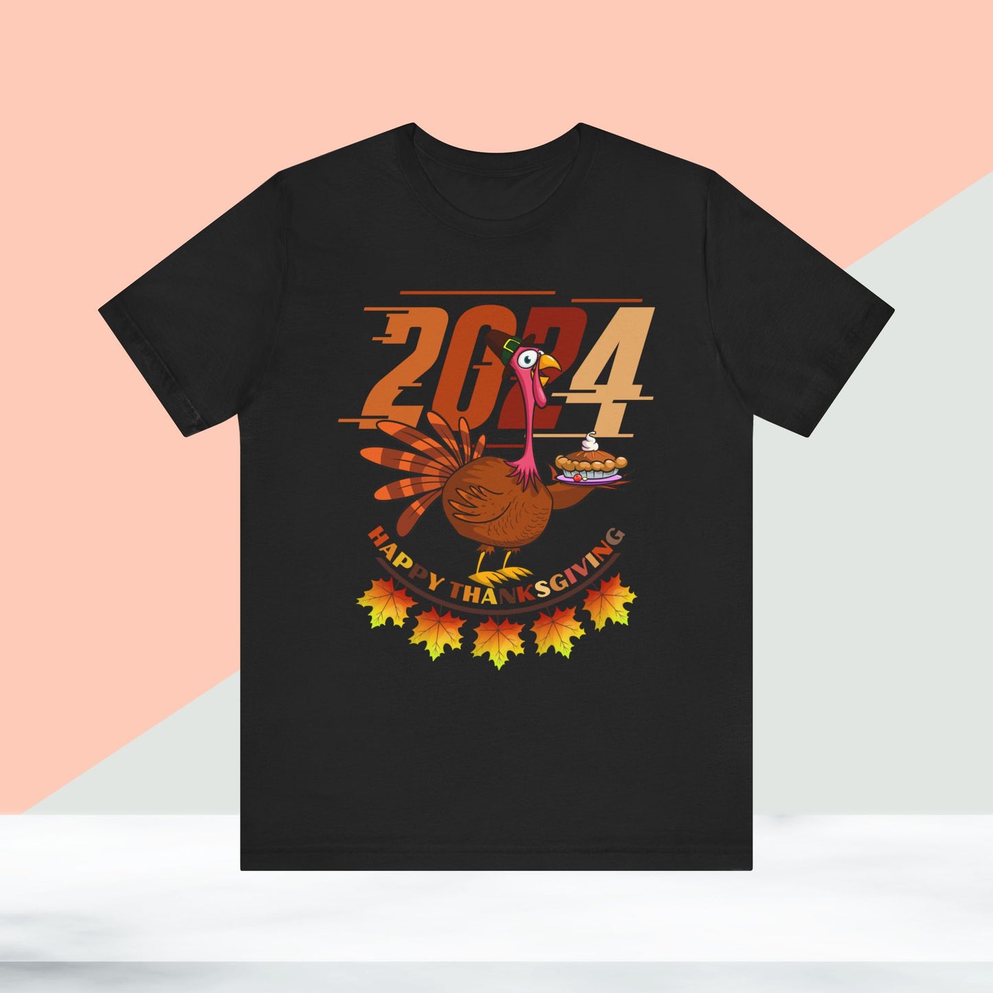 Thanksgiving T-shirt, Happy thanksgiving 2024 T-shirt, Thanksgiving Gift,Turkey Shirt, Family Thanksgiving, Holiday Outfit.