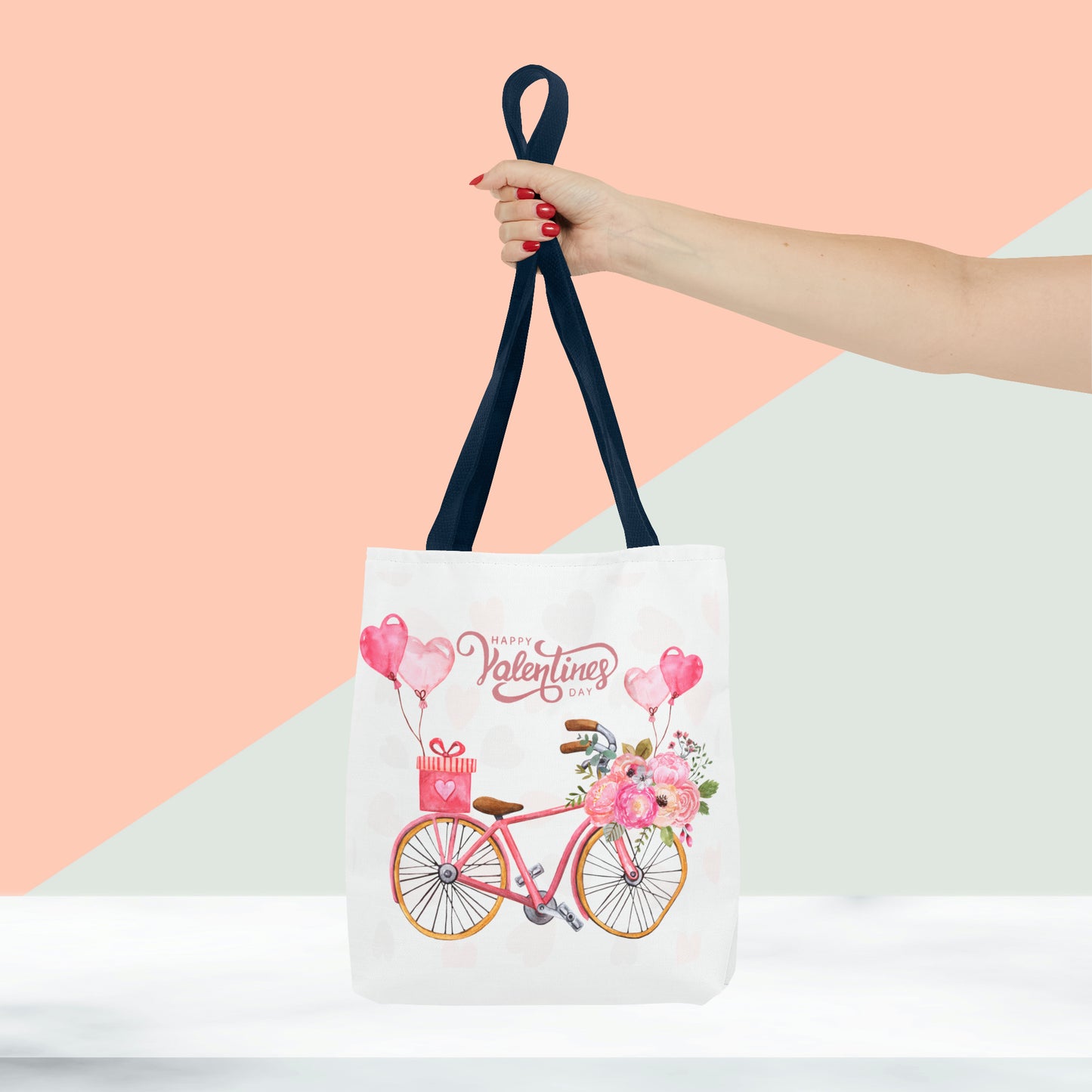 Happy Valentines Day Tote Bag