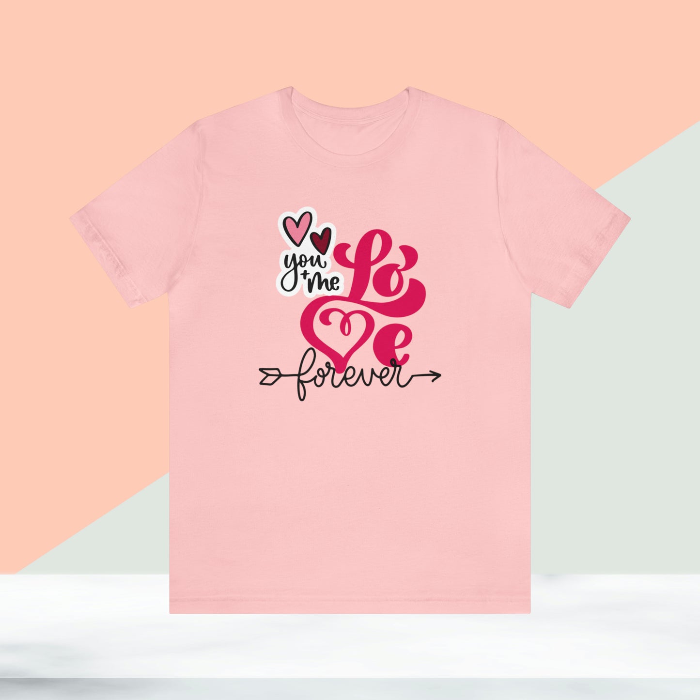 Happy valentines day Unisex Jersey Short Sleeve Tee