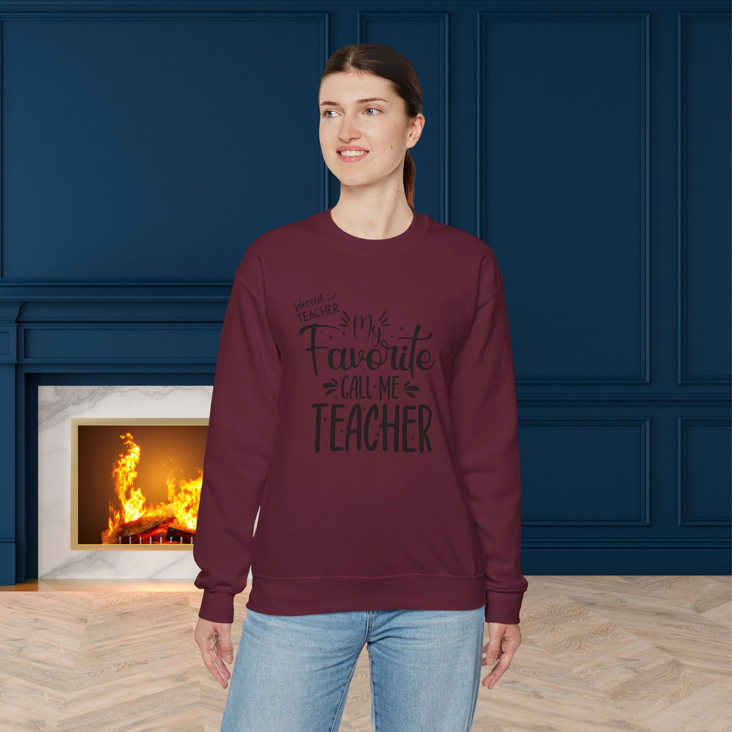 We Love Teachers Sweatshirt, Back To school unisex heavy blend crewneck sweatshirt, Teacher Back To school Sweatshirt. First Day Vibes Sweatshirt.