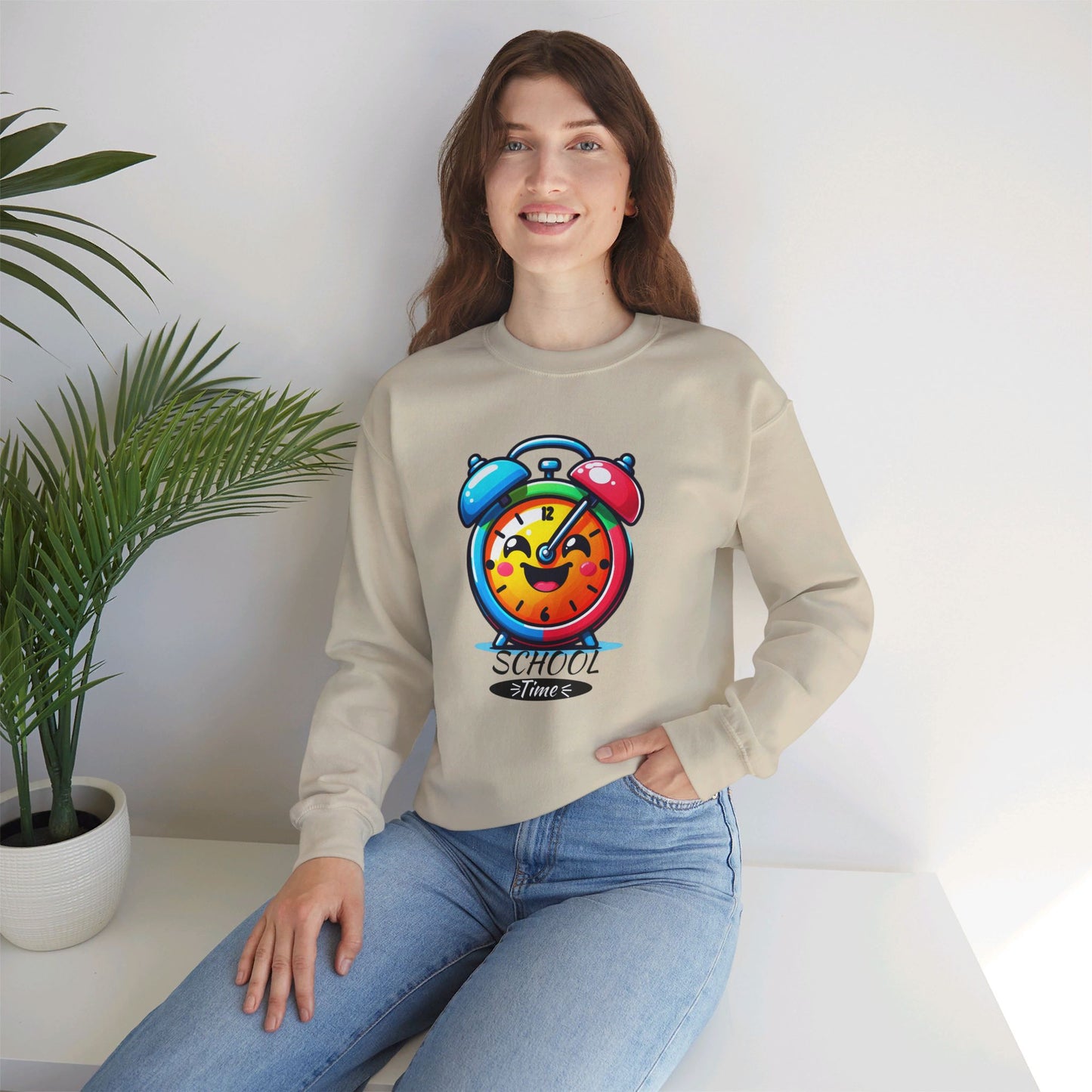 We Love Teachers Sweatshirt, Back To school unisex heavy blend crewneck sweatshirt, Teacher Back To school Sweatshirt. First Day Vibes Sweatshirt.