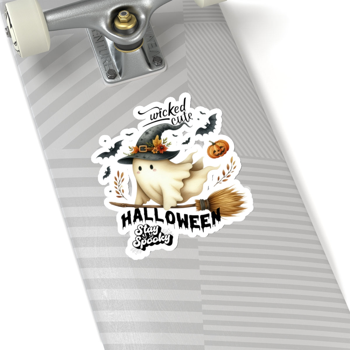 Stay Spooky Happy Halloween Kiss-Cut Stickers, Happy Halloween Kiss-Cut Stickers, Spooky Season Kiss-Cut Stickers, Trick Or Treat Halloween Kiss-Cut Stickers.