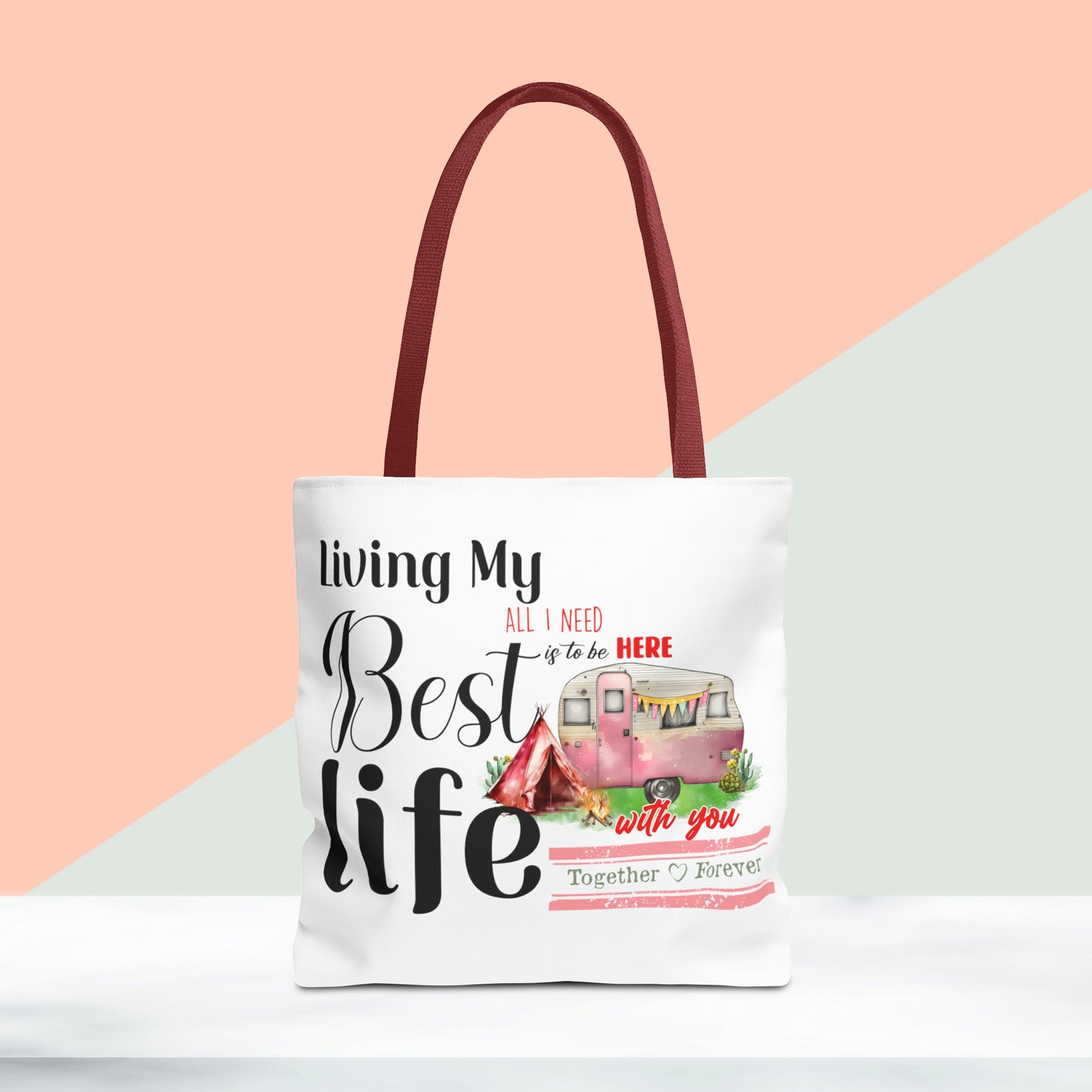 Happy Valentines Day Tote Bag