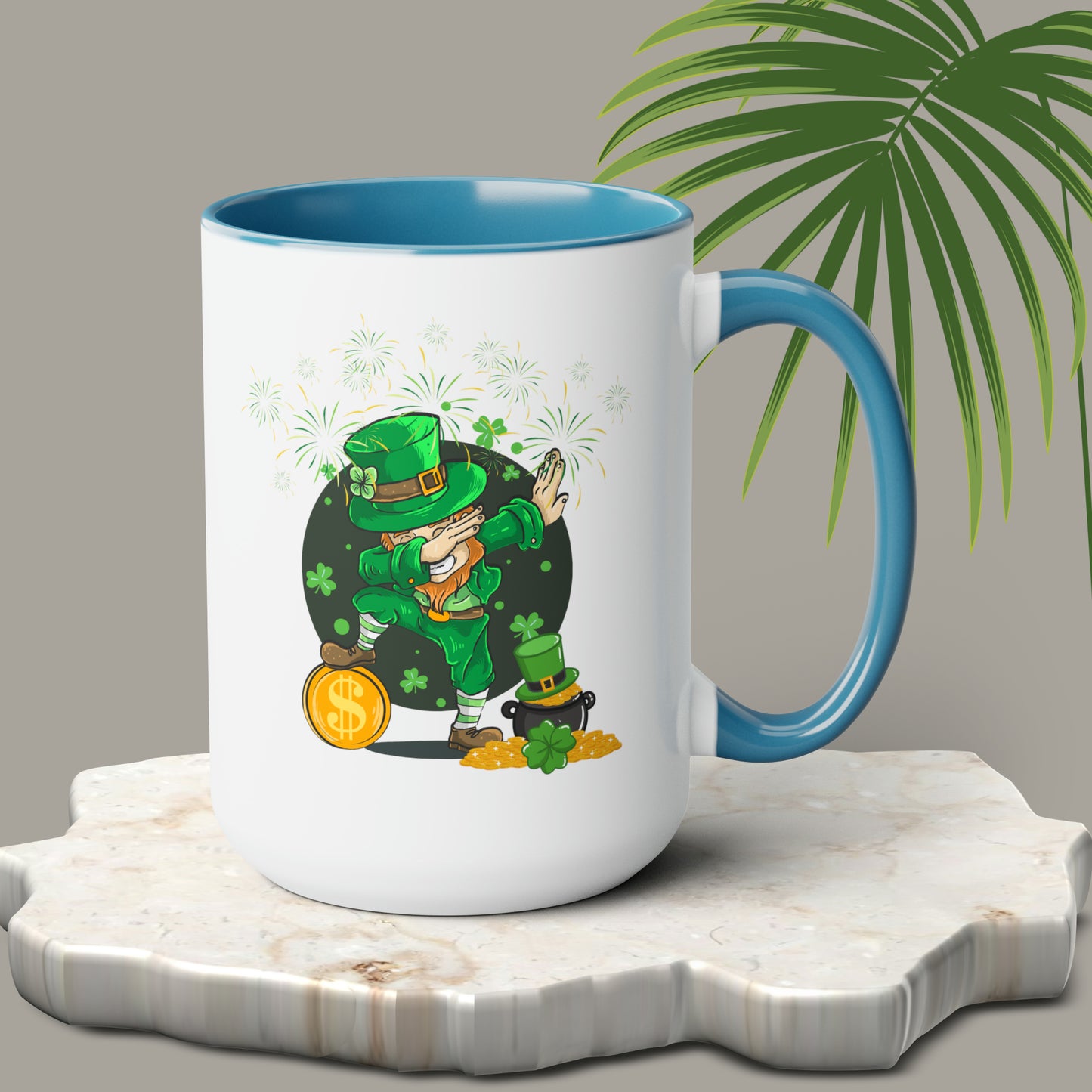St Patrick's Day two-Tone Coffee Mugs, 15oz