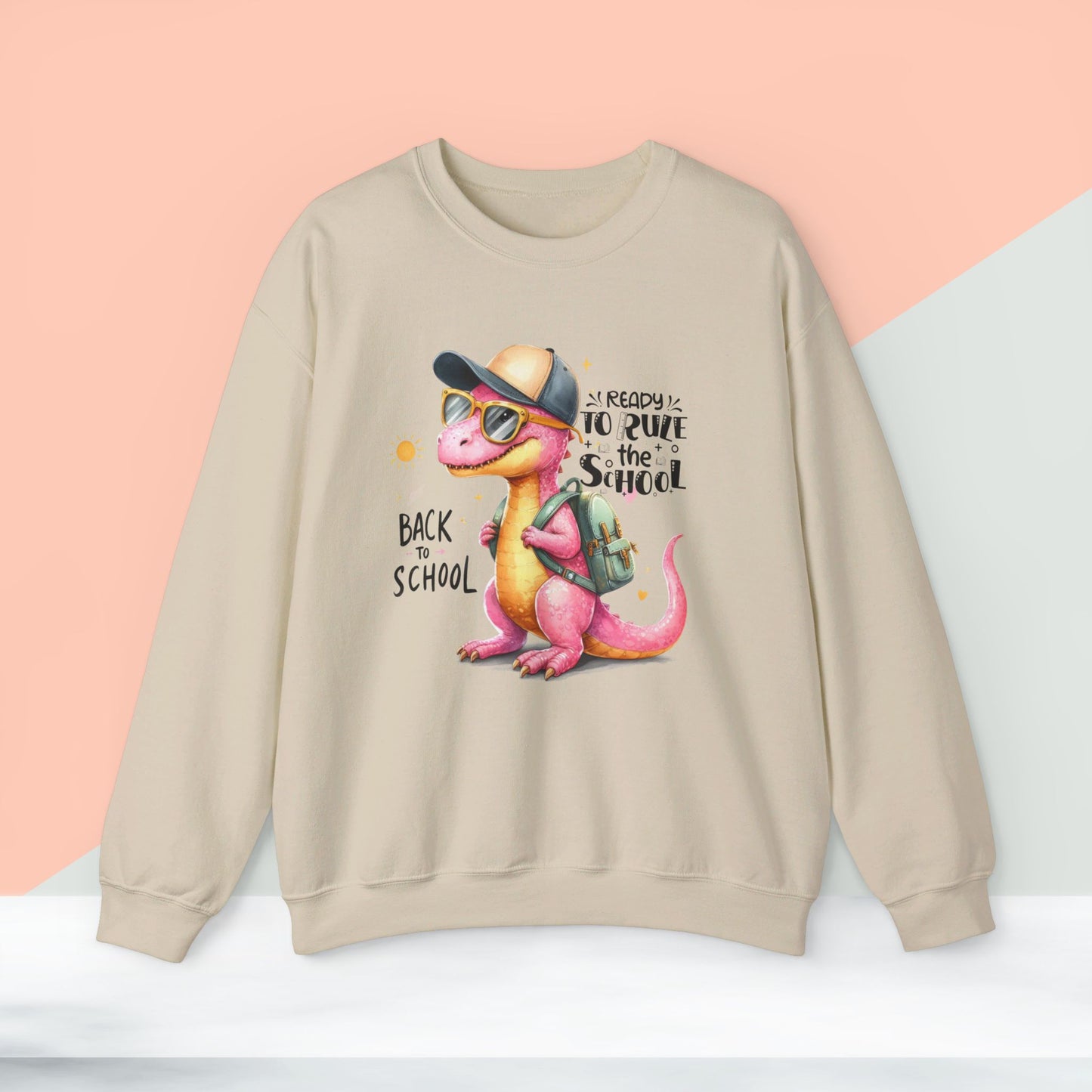 Back To school unisex heavy blend crewneck sweatshirt, We Love Teachers Sweatshirt,Teacher Back To school Sweatshirt. First Day Vibes Sweatshirt.