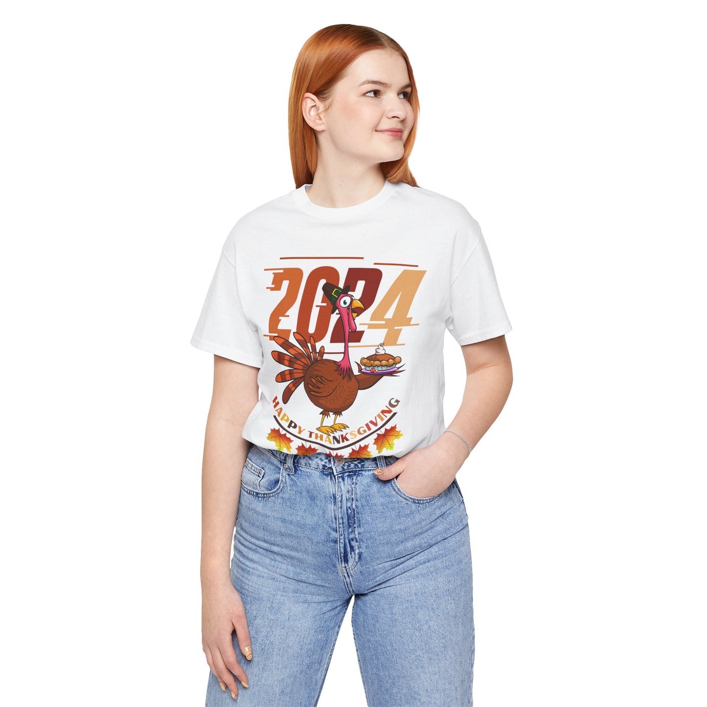 Thanksgiving T-shirt, Happy thanksgiving 2024 T-shirt, Thanksgiving Gift,Turkey Shirt, Family Thanksgiving, Holiday Outfit.