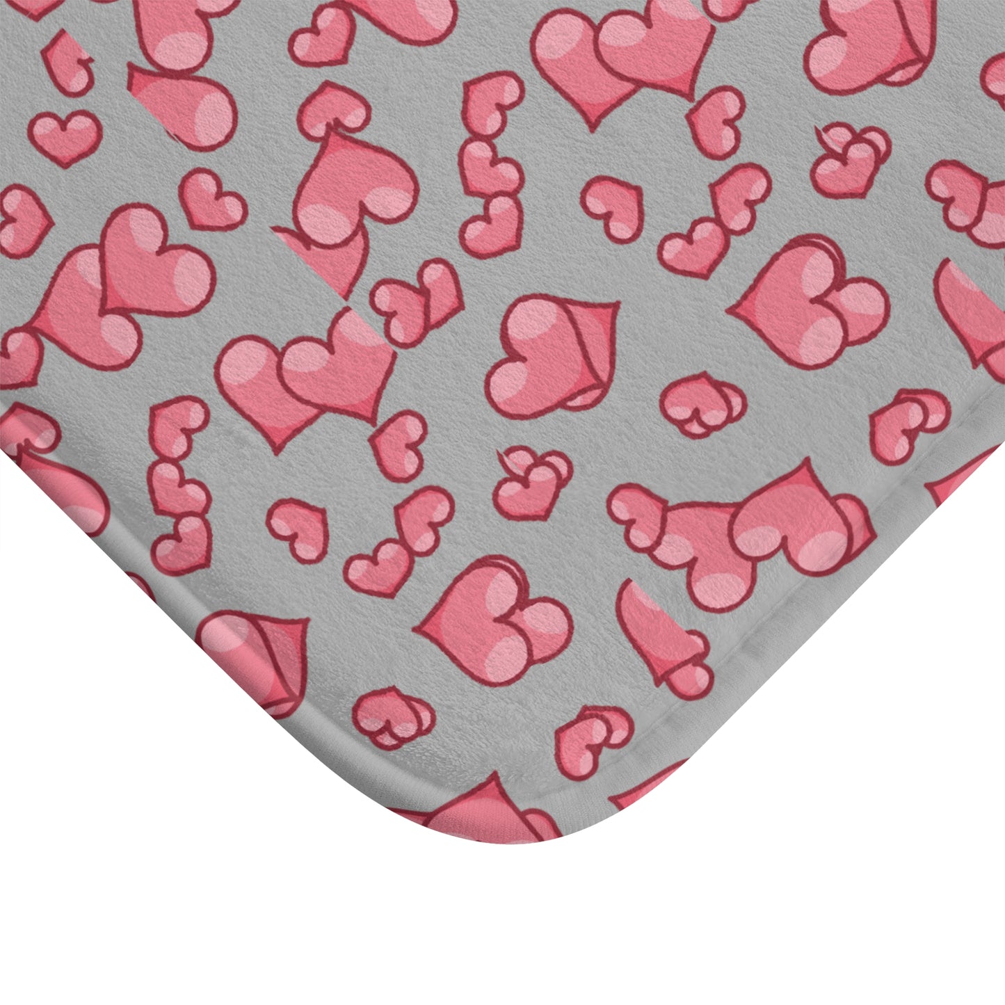 Happy Valentines Day Bath Mat