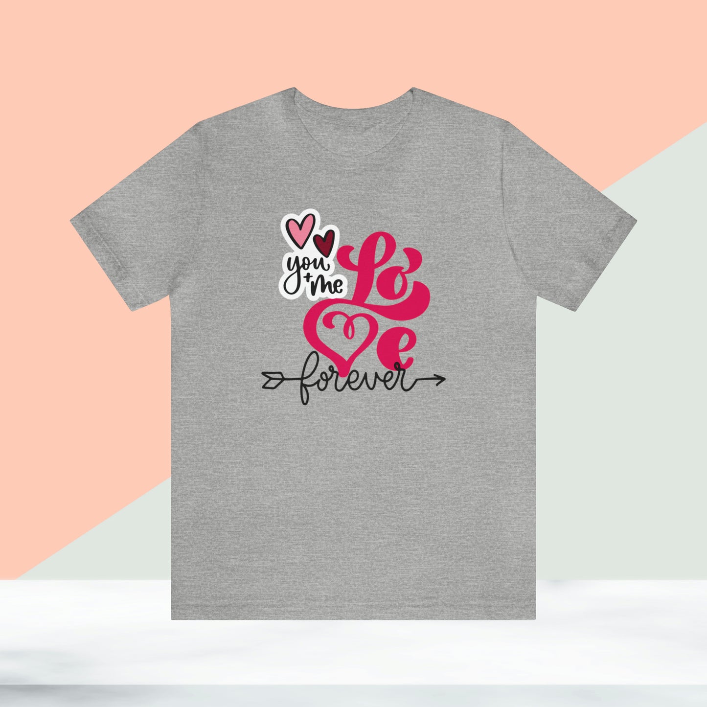 Happy valentines day Unisex Jersey Short Sleeve Tee