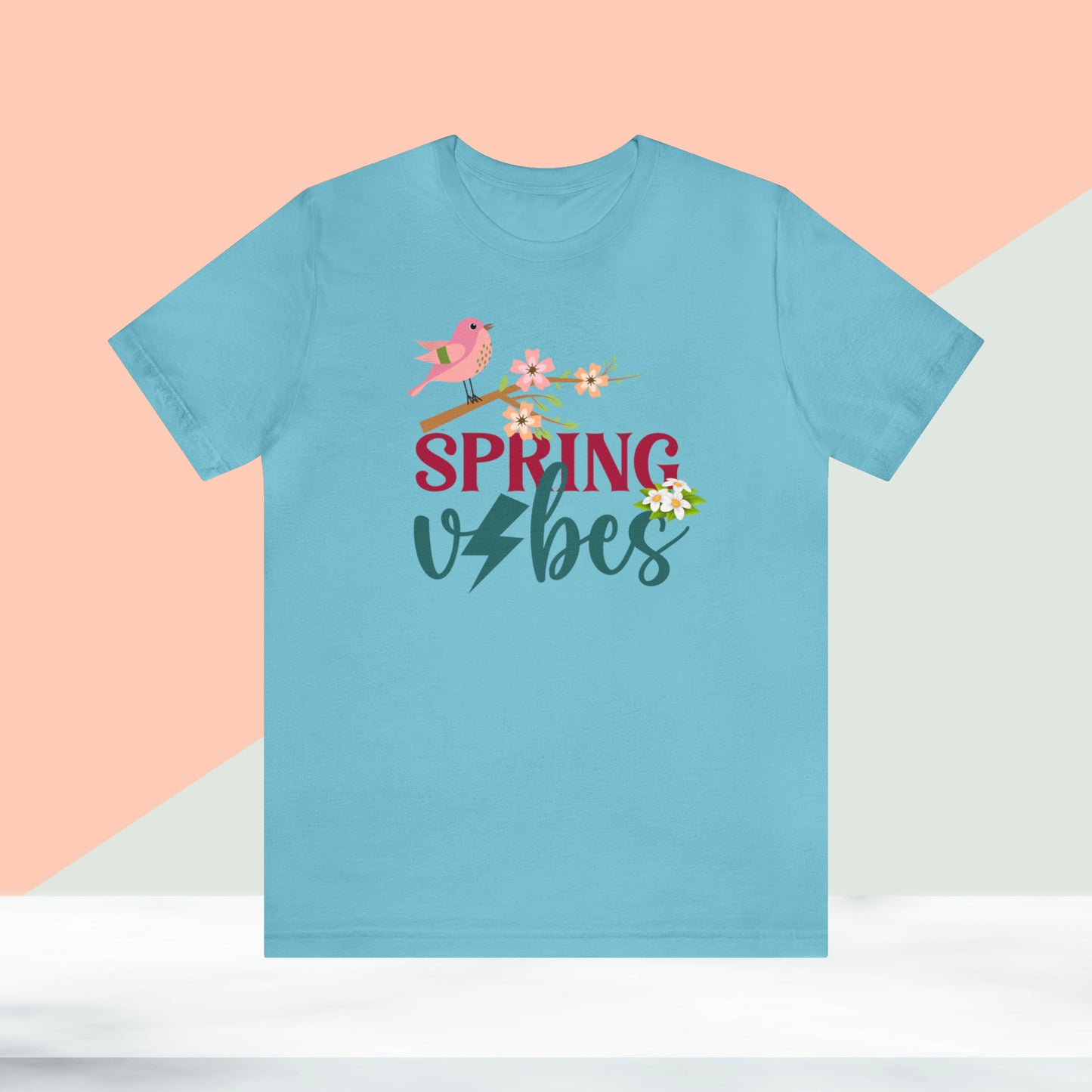 Spring Unisex T-shirt, Spring Vibes Trendy Shirt.