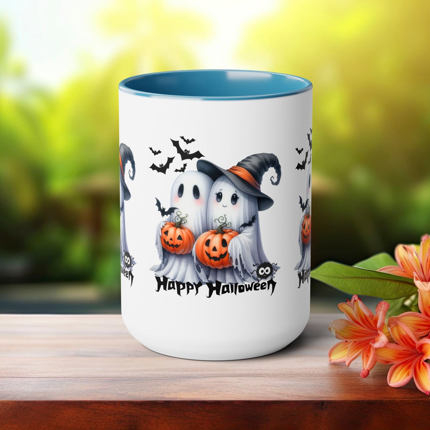 Happy Halloween Coffee Mug, Let's Go Halloween Coffee Mug, Trick or Treat Halloween Coffee Mug, Cute Skeleton Coffee Mug, Spooky Season Halloween Coffee Mug.