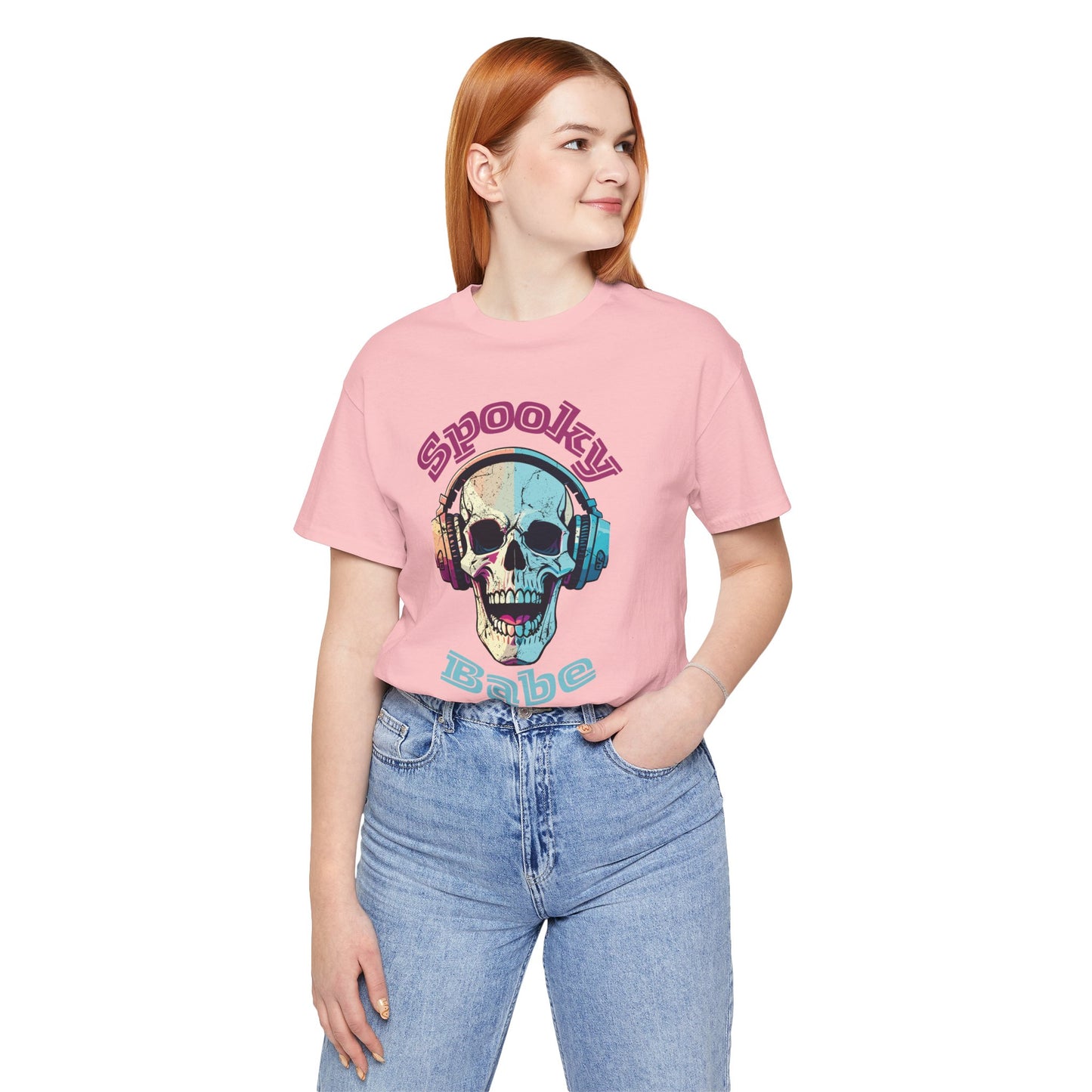 Spooky Babe Halloween T-shirt, Happy Halloween T-shirt, Trick Or Treat T-shirt, Halloween T-shirt, Cool Halloween T-shirt, Spooky T-shirt,