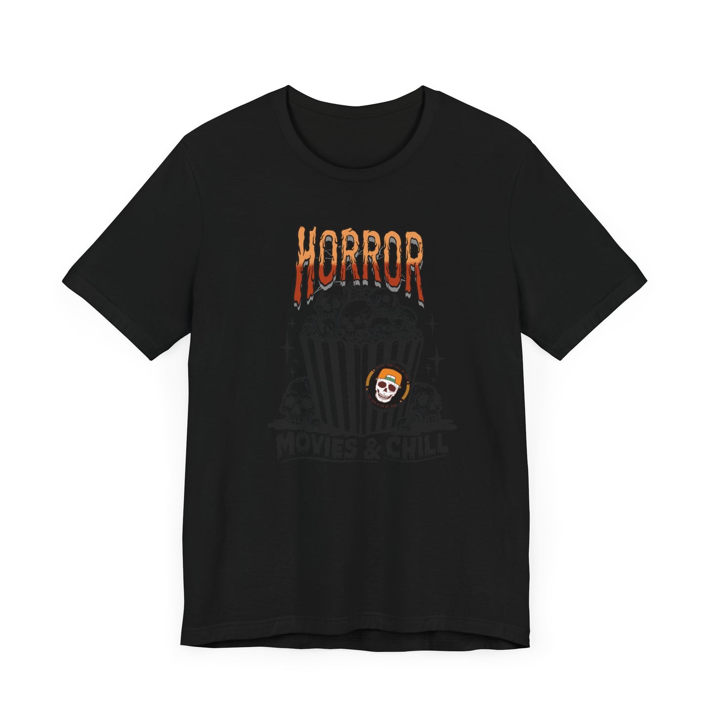 Horror Movies & Chill T-shirt, Happy Halloween T-shirt, Trick Or Treat T-shirt, Halloween T-shirt, Cool Halloween T-shirt, Spooky T-shirt,