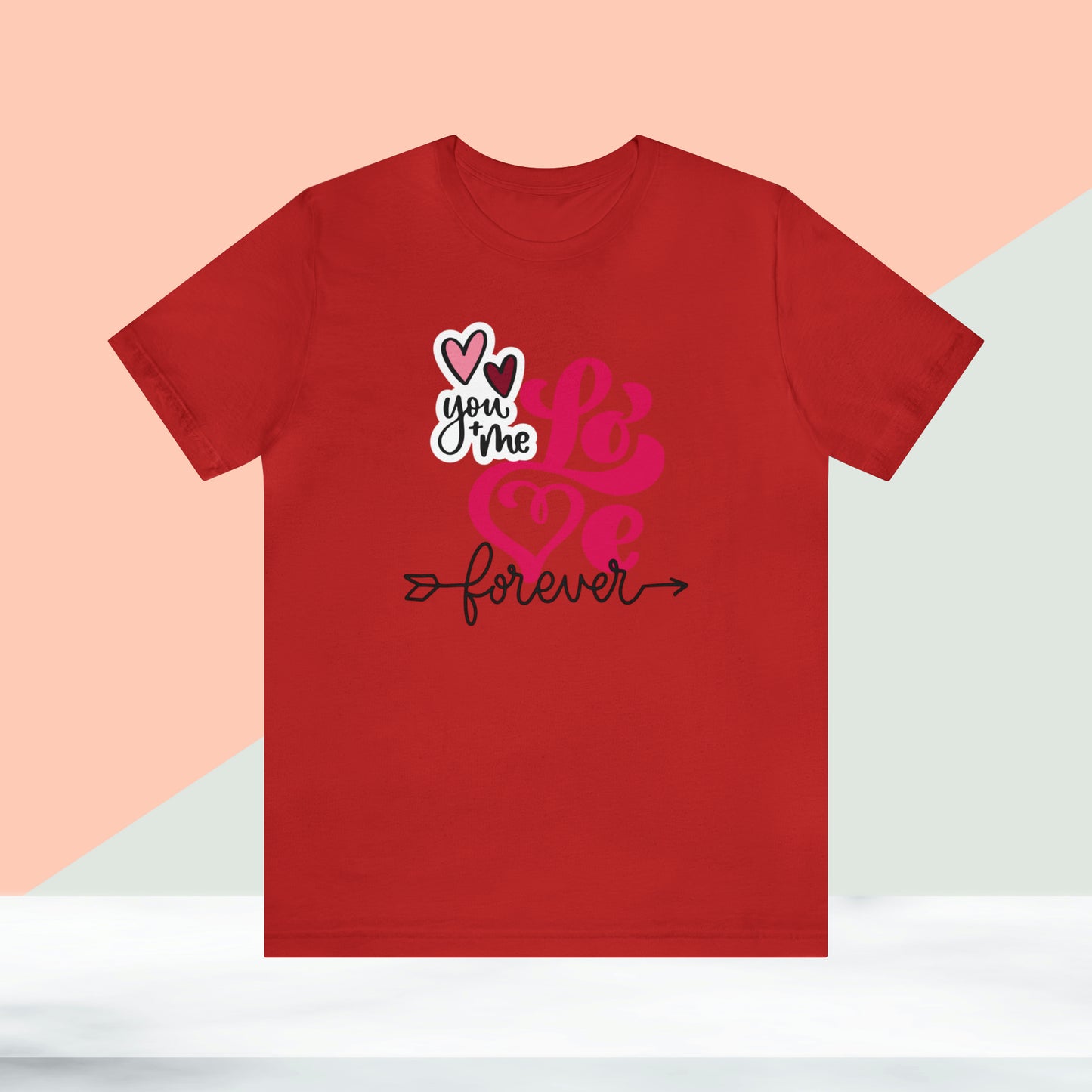 Happy valentines day Unisex Jersey Short Sleeve Tee