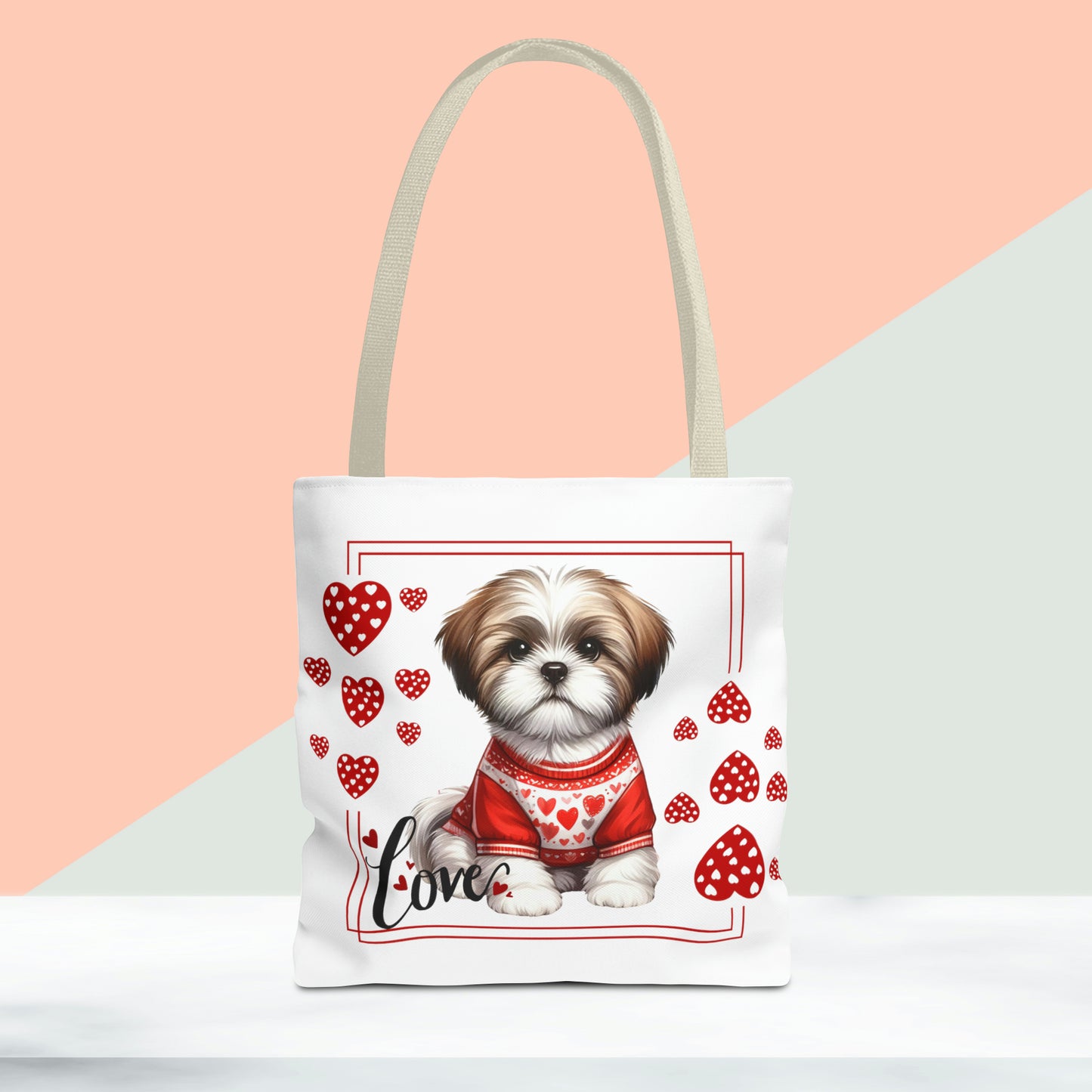 Happy Valentines Day Tote Bag
