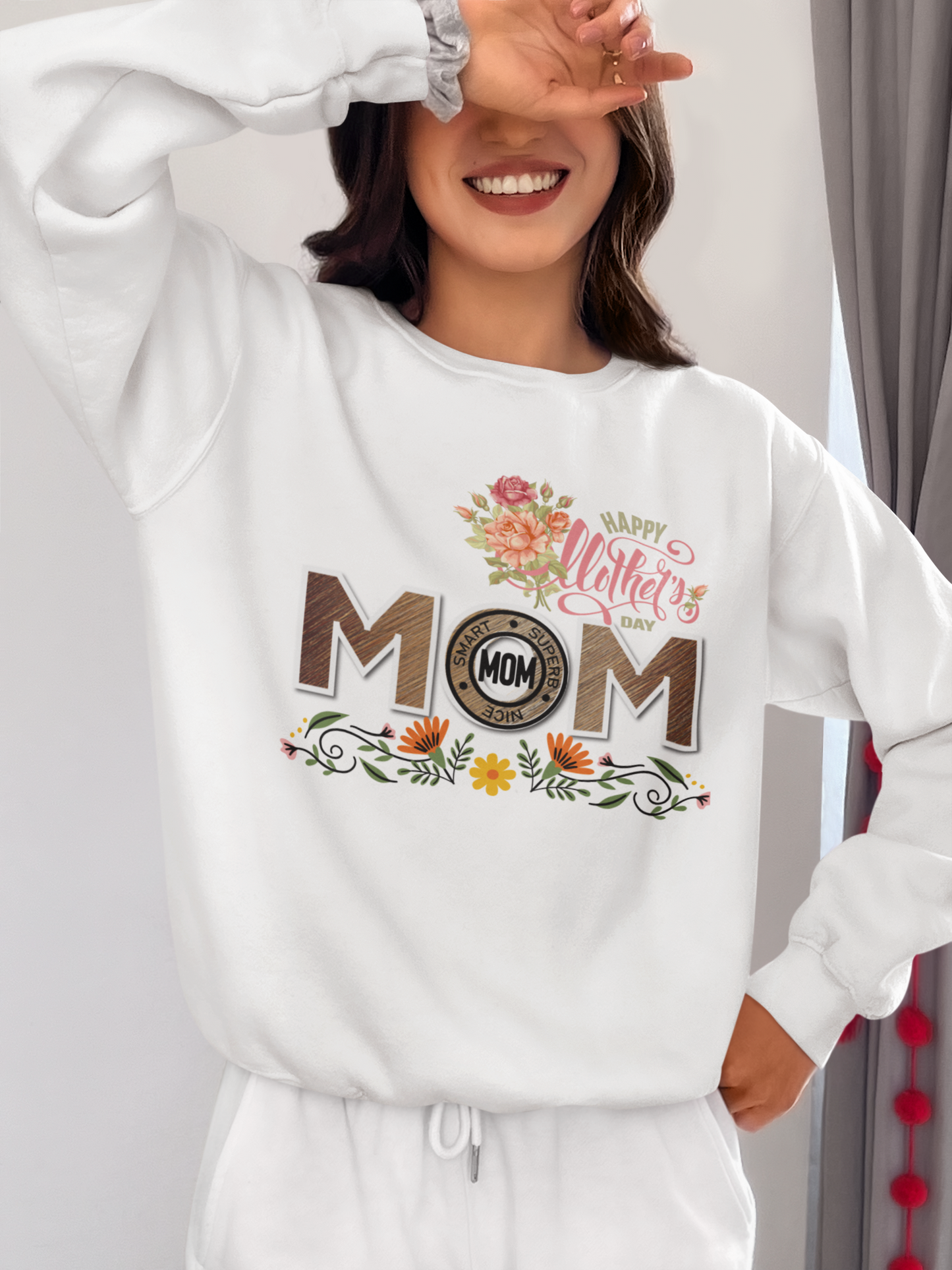 Happy Mother's Day Sweatshirt For Mom, Mom Sweatshirt, Gift For Moms, Mama Sweatshirt.