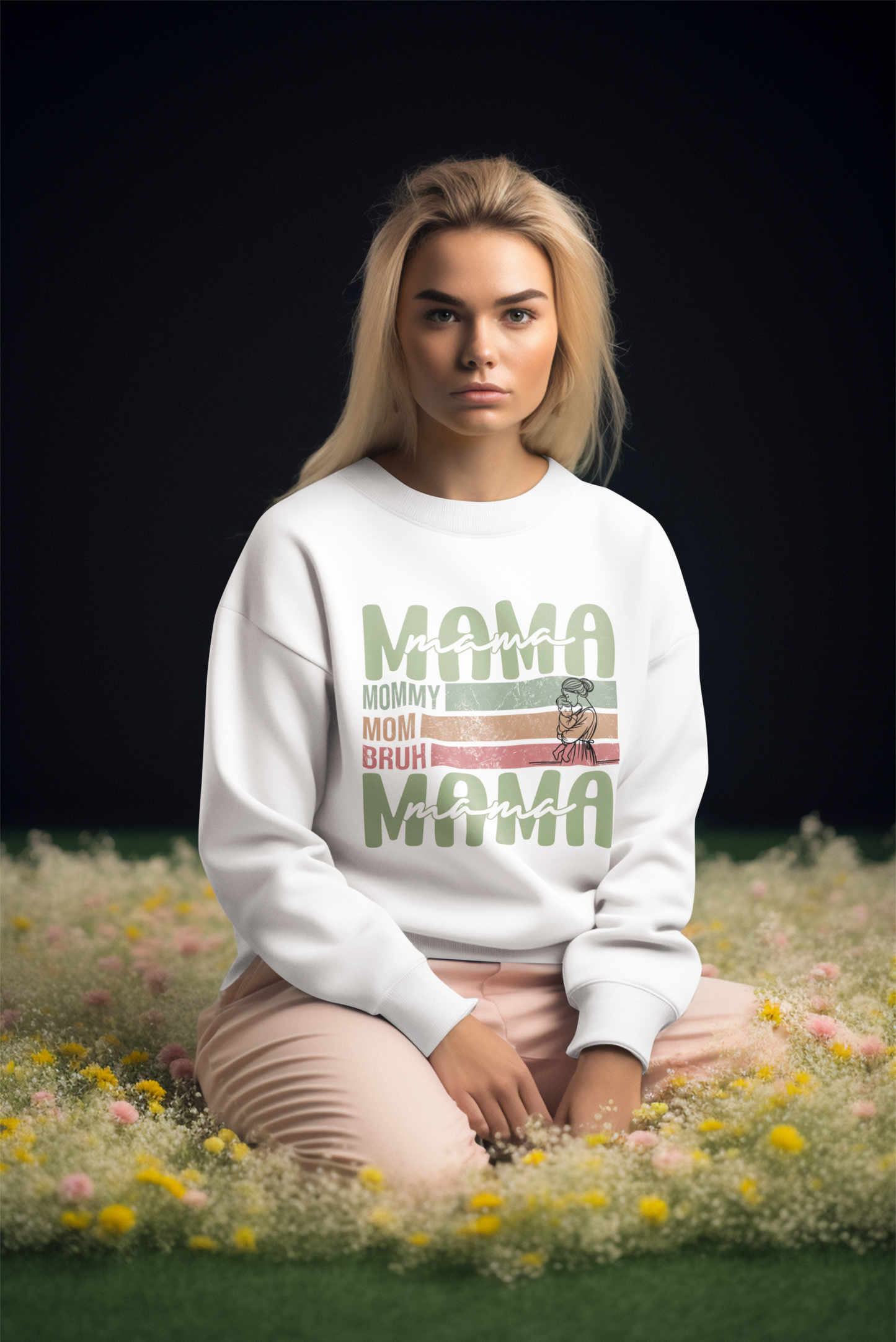 Happy Mother's Day Sweatshirt For Mom, Mom Sweatshirt, Gift For Moms, Mama Sweatshirt.