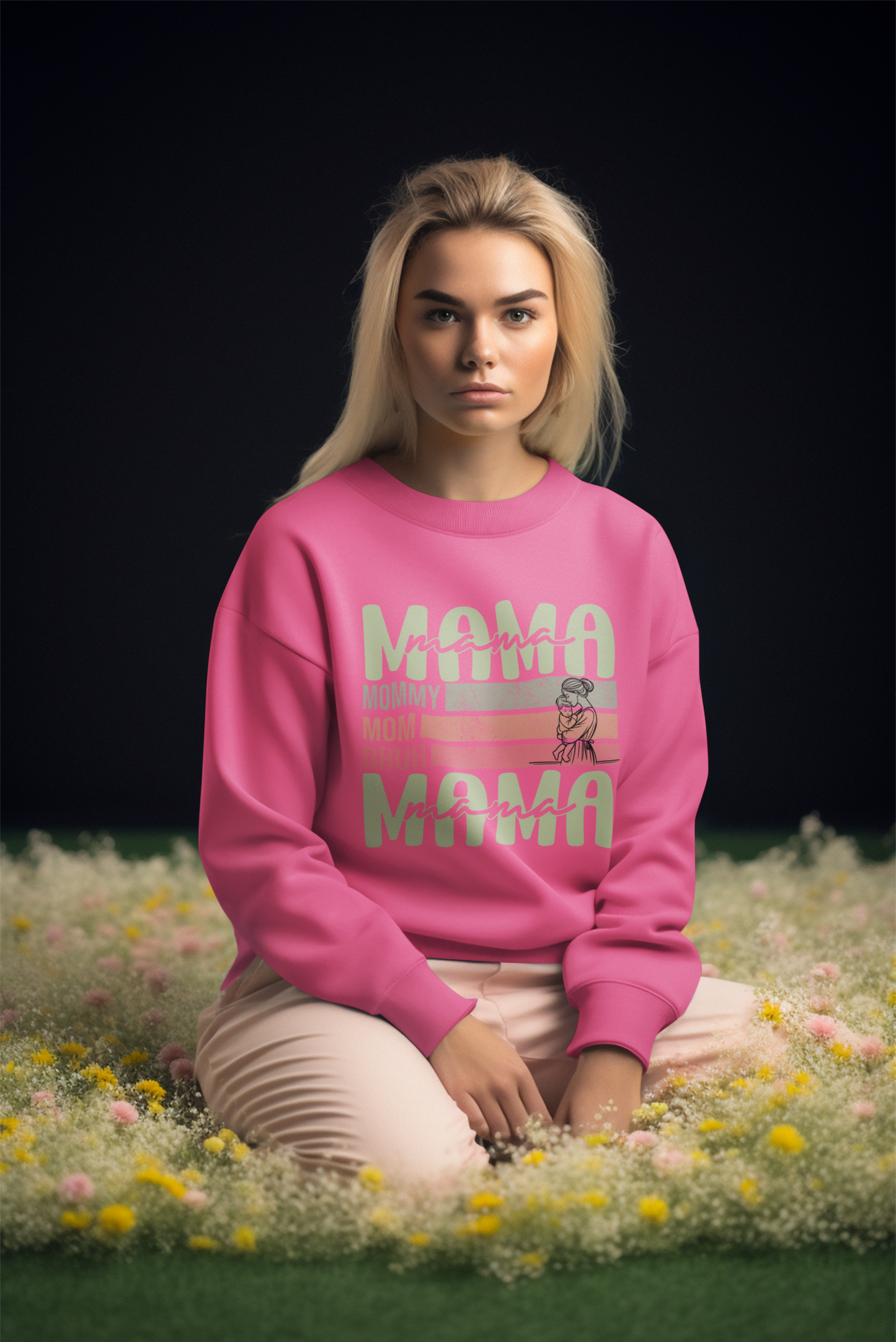 Happy Mother's Day Sweatshirt For Mom, Mom Sweatshirt, Gift For Moms, Mama Sweatshirt.