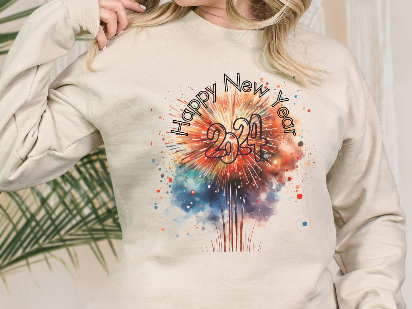 Happy New Year Unisex Heavy Blend™ Crewneck Sweatshirt