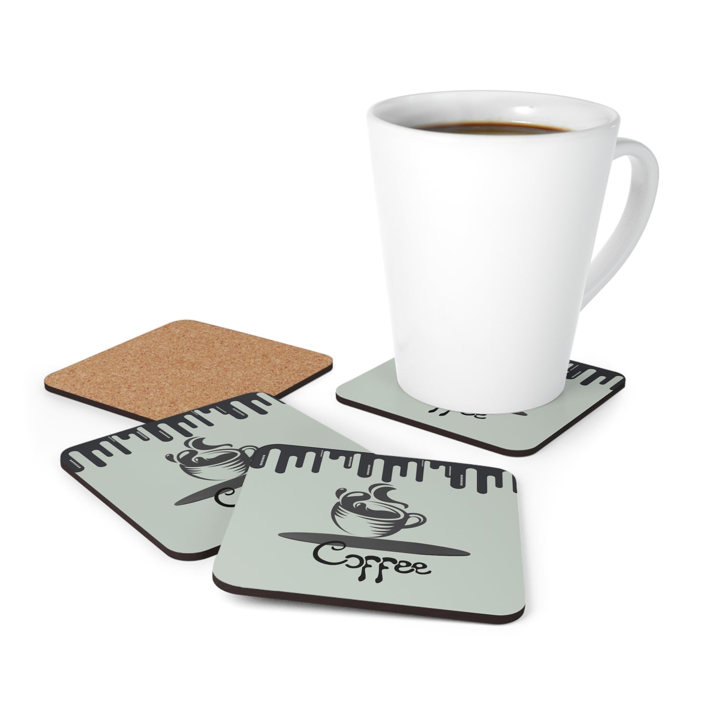 Corkwood Coaster Set