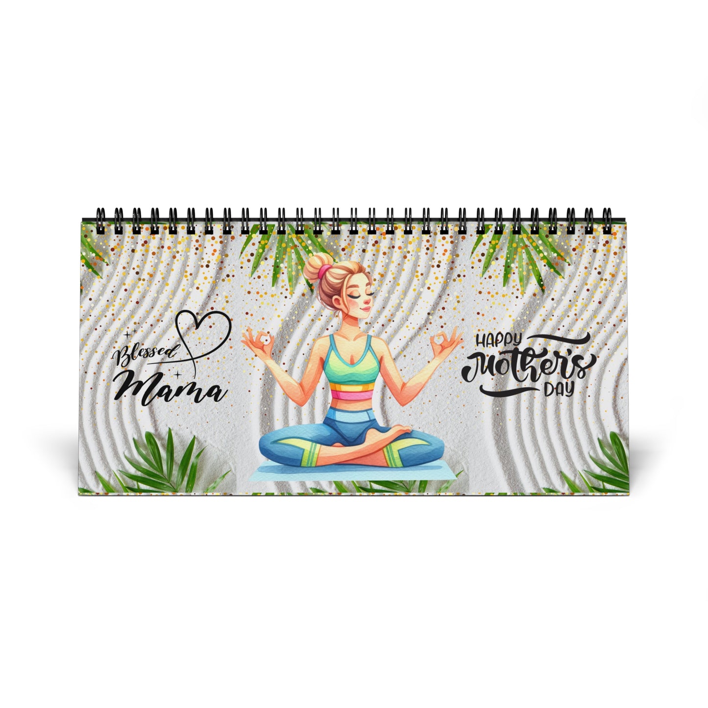 Happy Mother's Day Desktop Calendar (2024 grid)