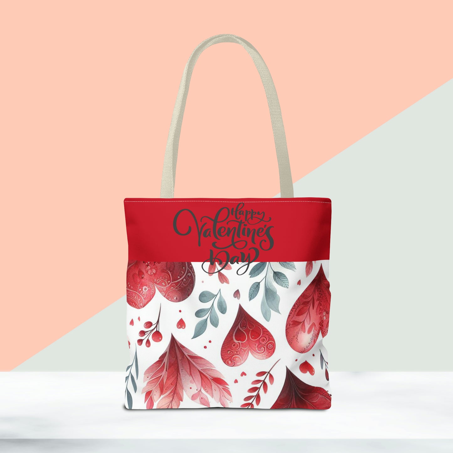 Happy Valentines Day Tote Bag