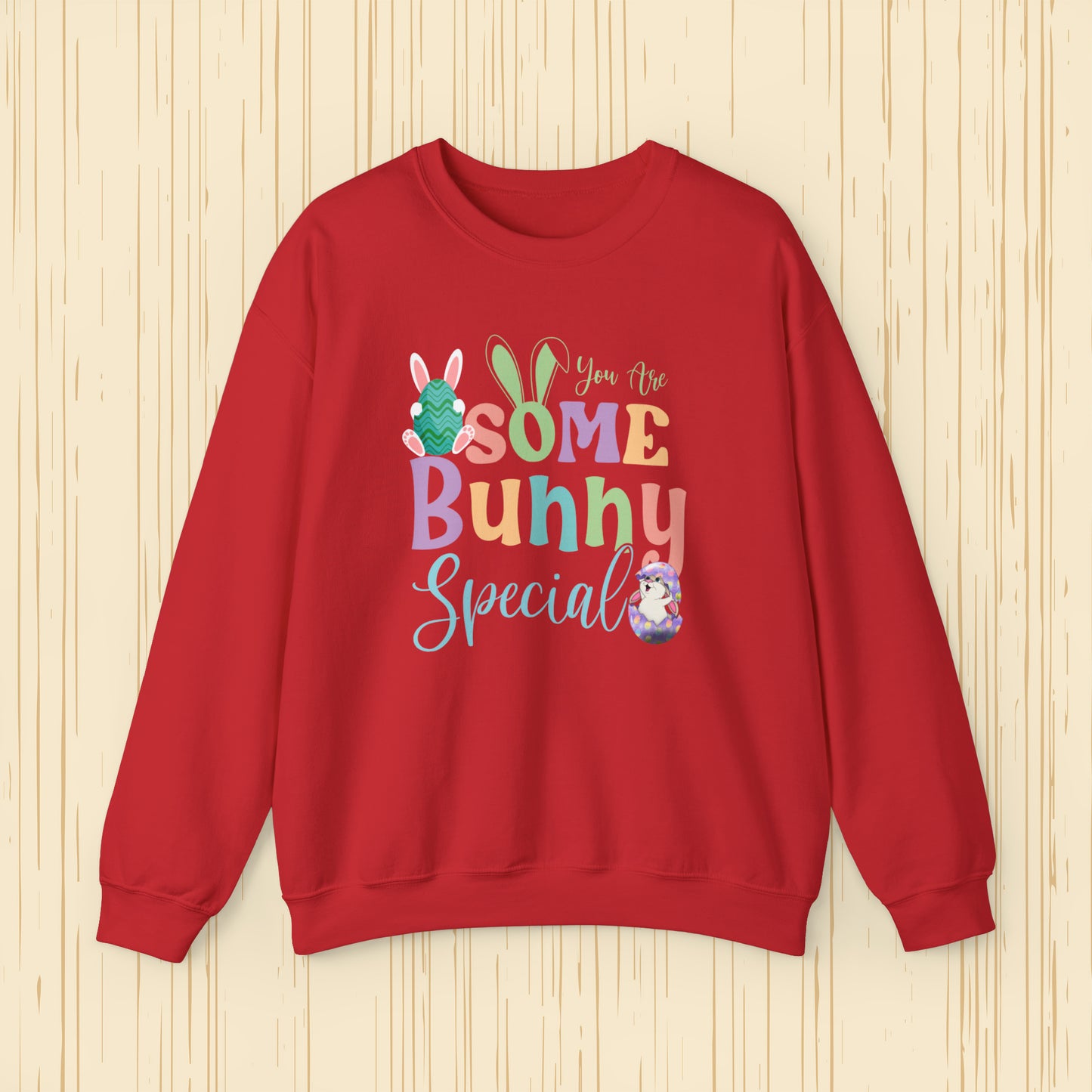 Easter Bunny Unisex Crewneck Sweatshirt