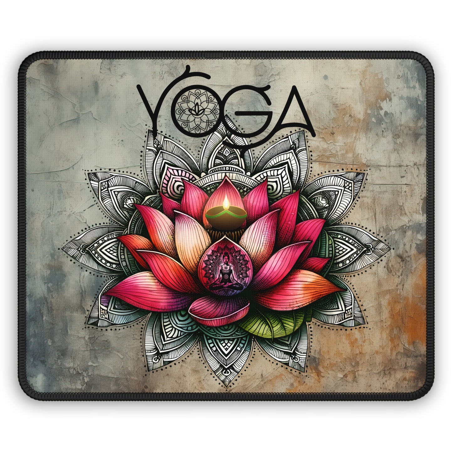 Yoga Mouse Pad,Unique Gift For Meditation And Yoga Lover, Cute Yoga Mouse Pad, Mindful Yoga Gift, Yoga lover Mouse Pad, Yoga Instructor Gift, Gift For Yoga lovers, Gift For Yogi.