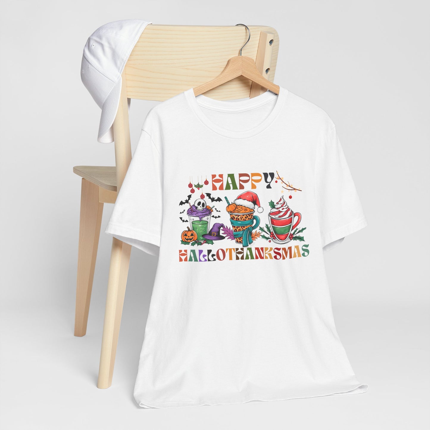 Happy Hellothanksmas T-shirt, Happy Thanksgiving T-shirt, Happy thanksgiving 2024 T-shirt, Thanksgiving Gift,Turkey Shirt, Family Thanksgiving, Holiday Outfit.