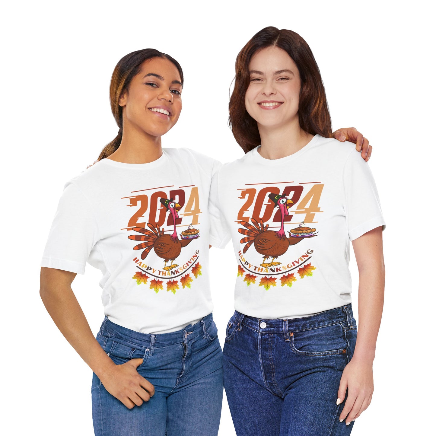 Thanksgiving T-shirt, Happy thanksgiving 2024 T-shirt, Thanksgiving Gift,Turkey Shirt, Family Thanksgiving, Holiday Outfit.