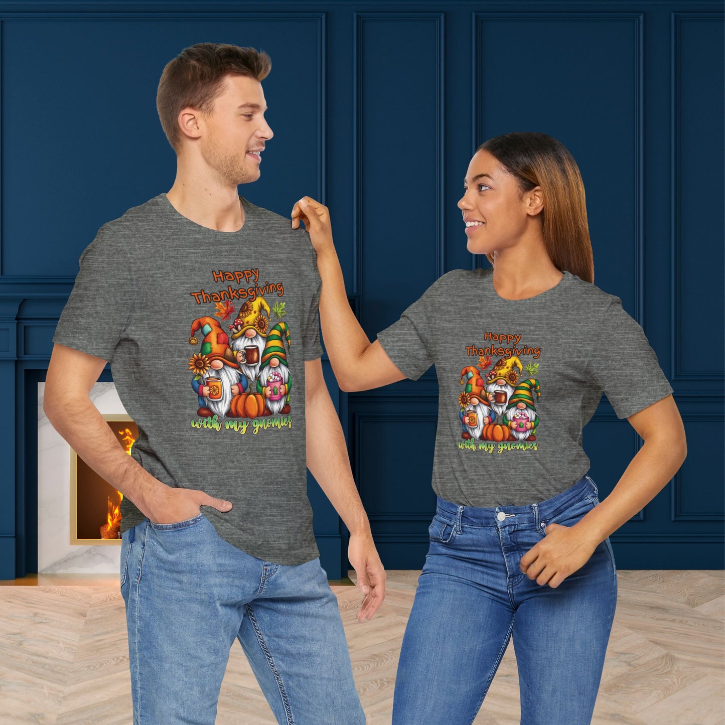 Happy Thanksgiving T-shirt, Happy thanksgiving 2024 T-shirt, Thanksgiving Gift,Turkey Shirt, Family Thanksgiving, Holiday Outfit.