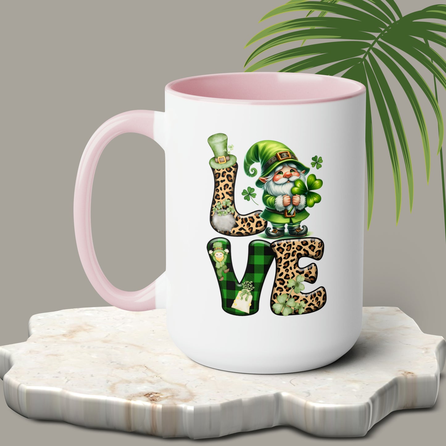 St Patrick's Day two-Tone Coffee Mugs, 15oz