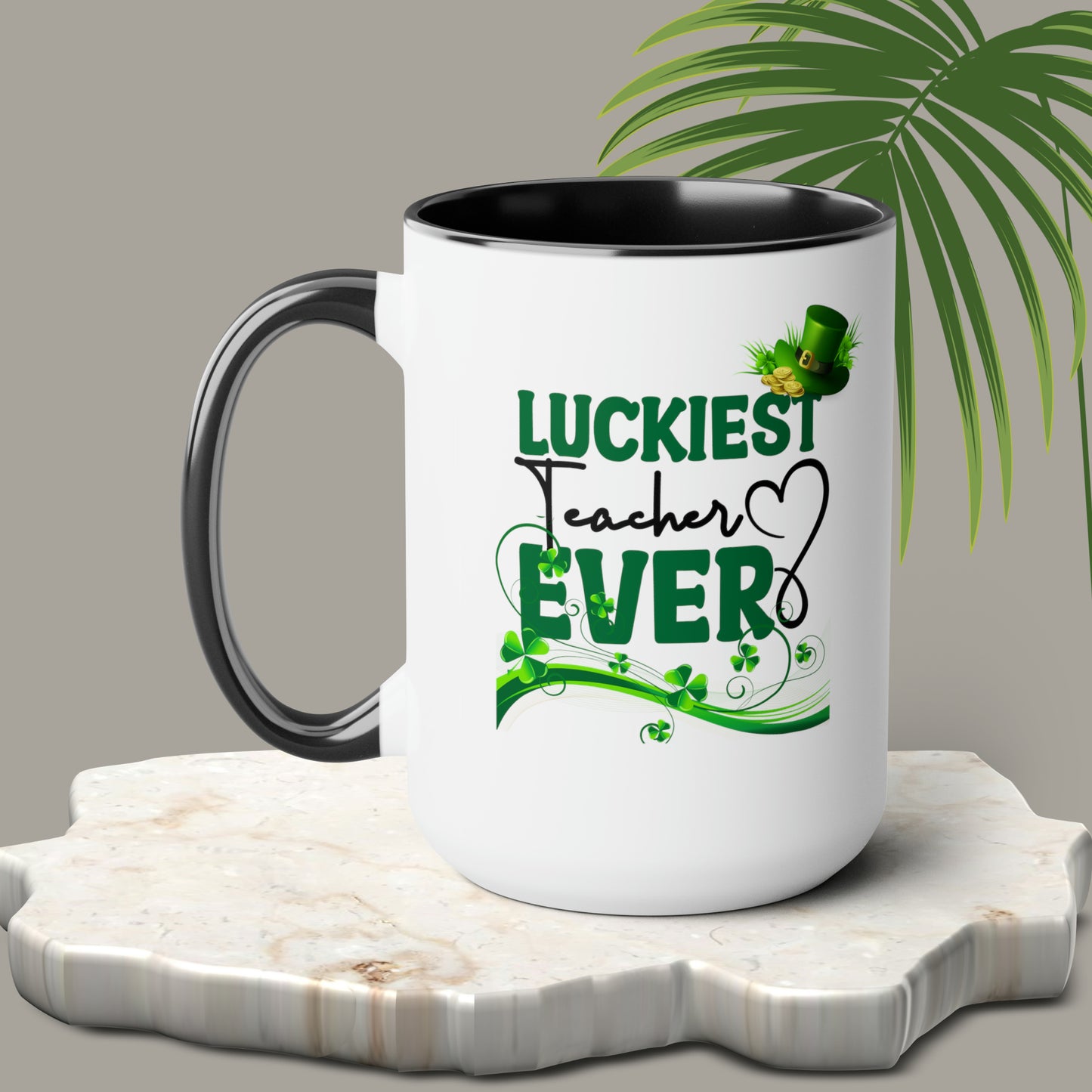 St Patrick's Day two-Tone Coffee Mugs, 15oz