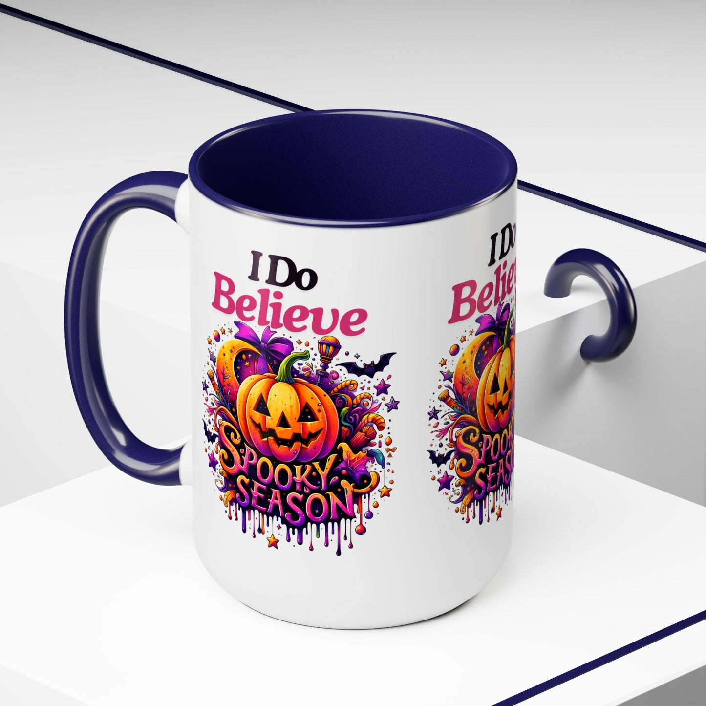 I Do Believe Spooky Season Halloween Coffee Mug,  Let's Go Halloween Coffee Mug, Trick or Treat Halloween Coffee Mug, Cute Skeleton Coffee Mug, Spooky Season Halloween Coffee Mug.