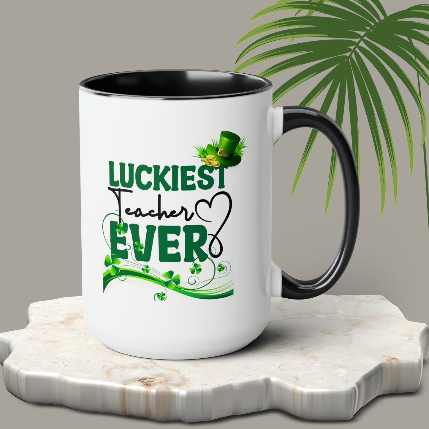 St Patrick's Day two-Tone Coffee Mugs, 15oz